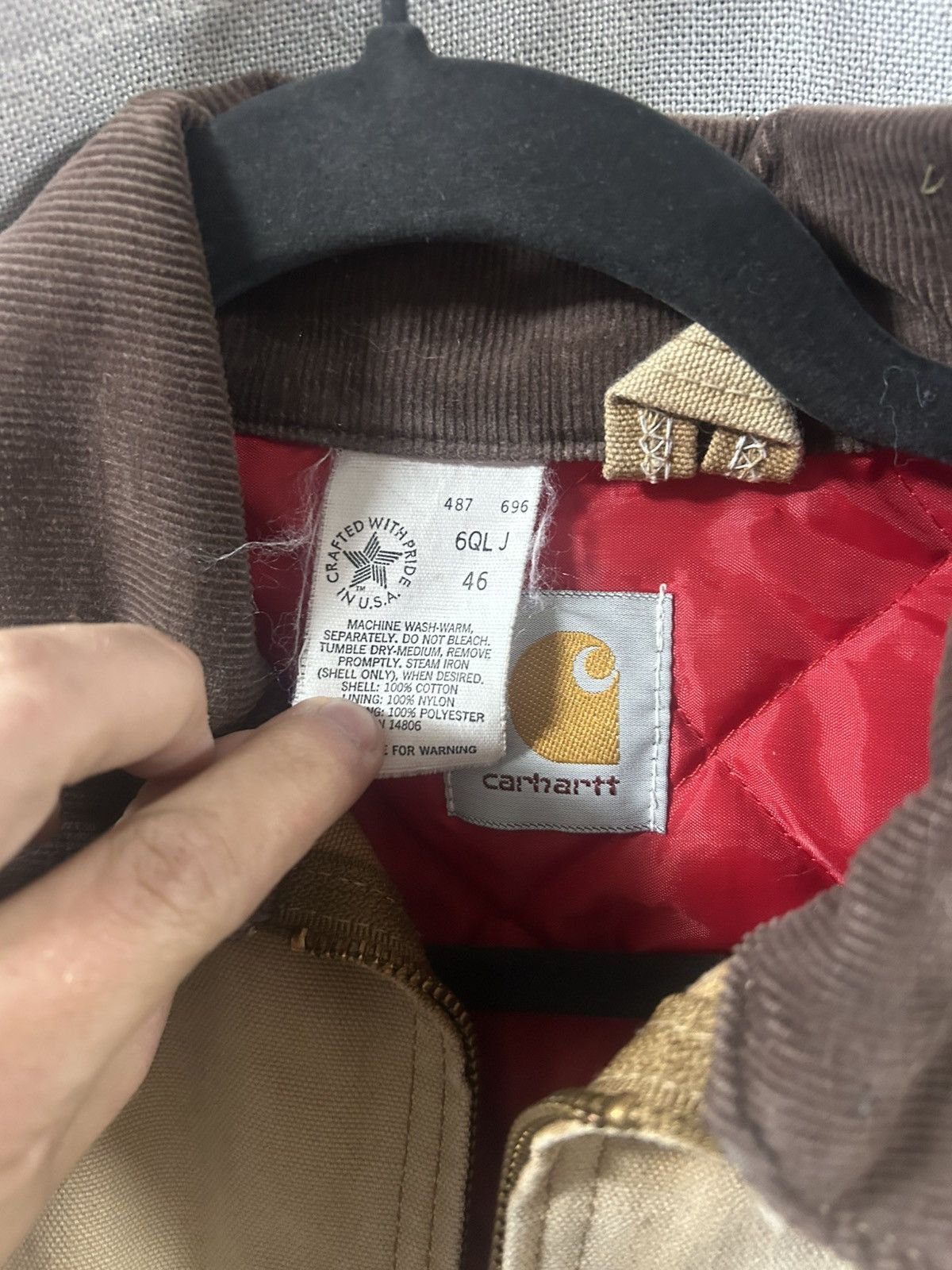 Carhartt Vintage Carhartt Detroit jacket Size US M / EU 48-50 / 2 - 2 Thumbnail
