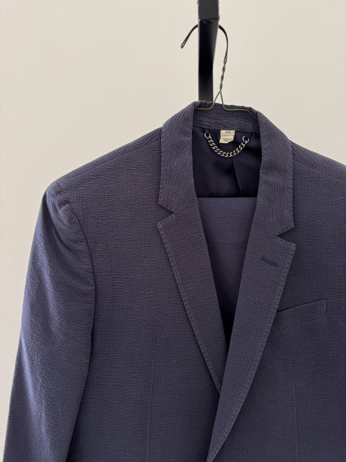Burberry Burberry London blue seersucker suit Size 38R - 2 Thumbnail