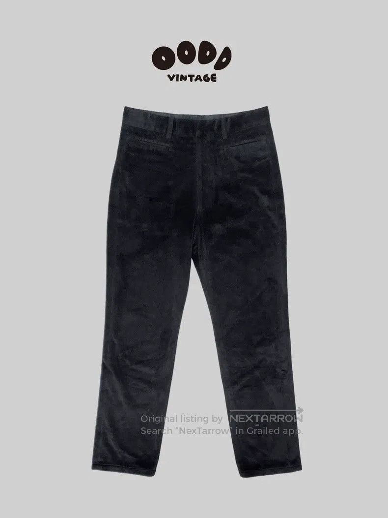 Jean Paul Gaultier Jean Paul Gaultier size M Gaultier Velvet Trousers Size US 27 - 1 Thumbnail
