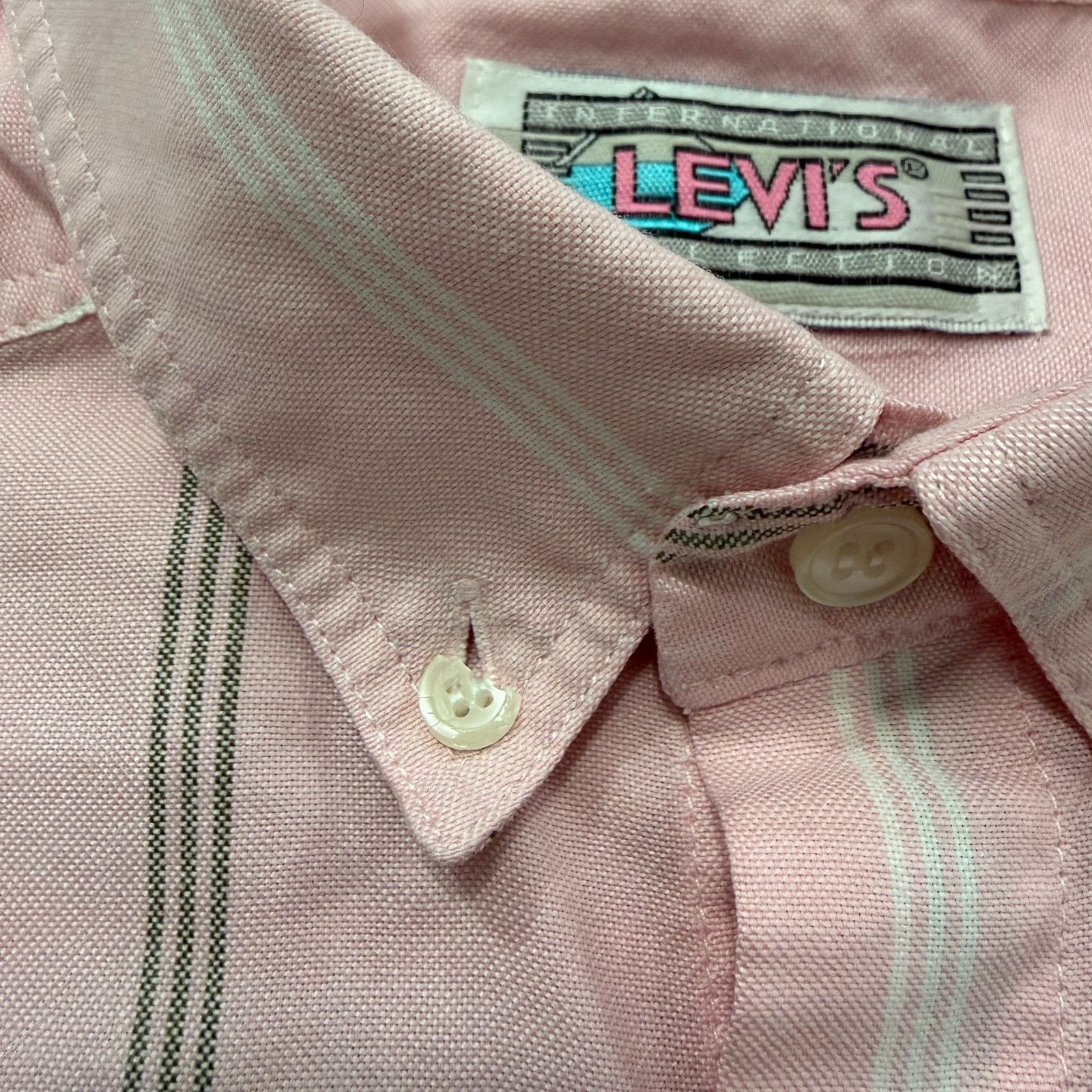 Levi's Vintage Levis International Collection Button Shirt Medium Size US M / EU 48-50 / 2 - 6 Thumbnail