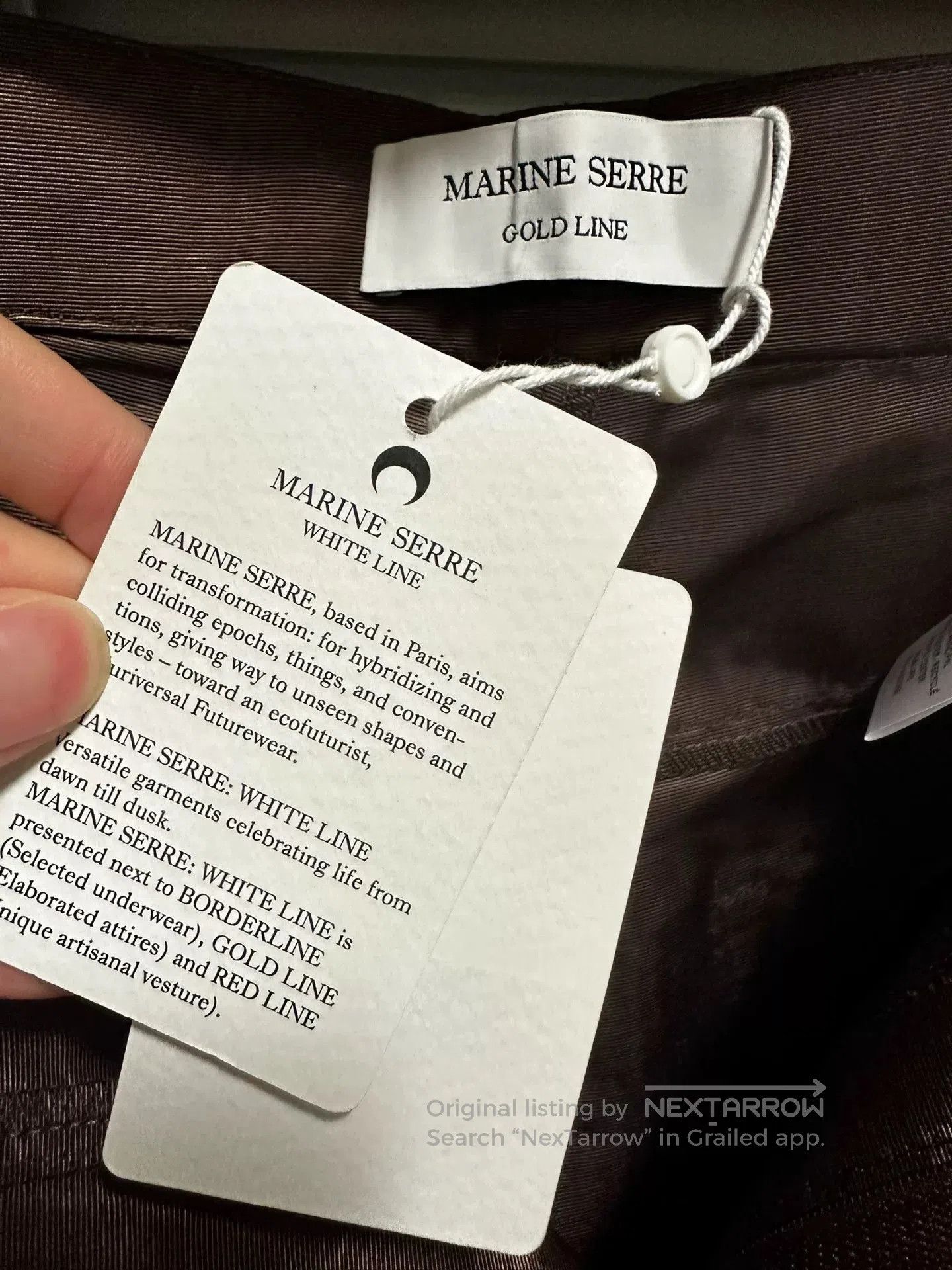 Marine Serre Marine Serre 23FW Brown Wave Trousers. Size US 32 / EU 48 - 7 Thumbnail