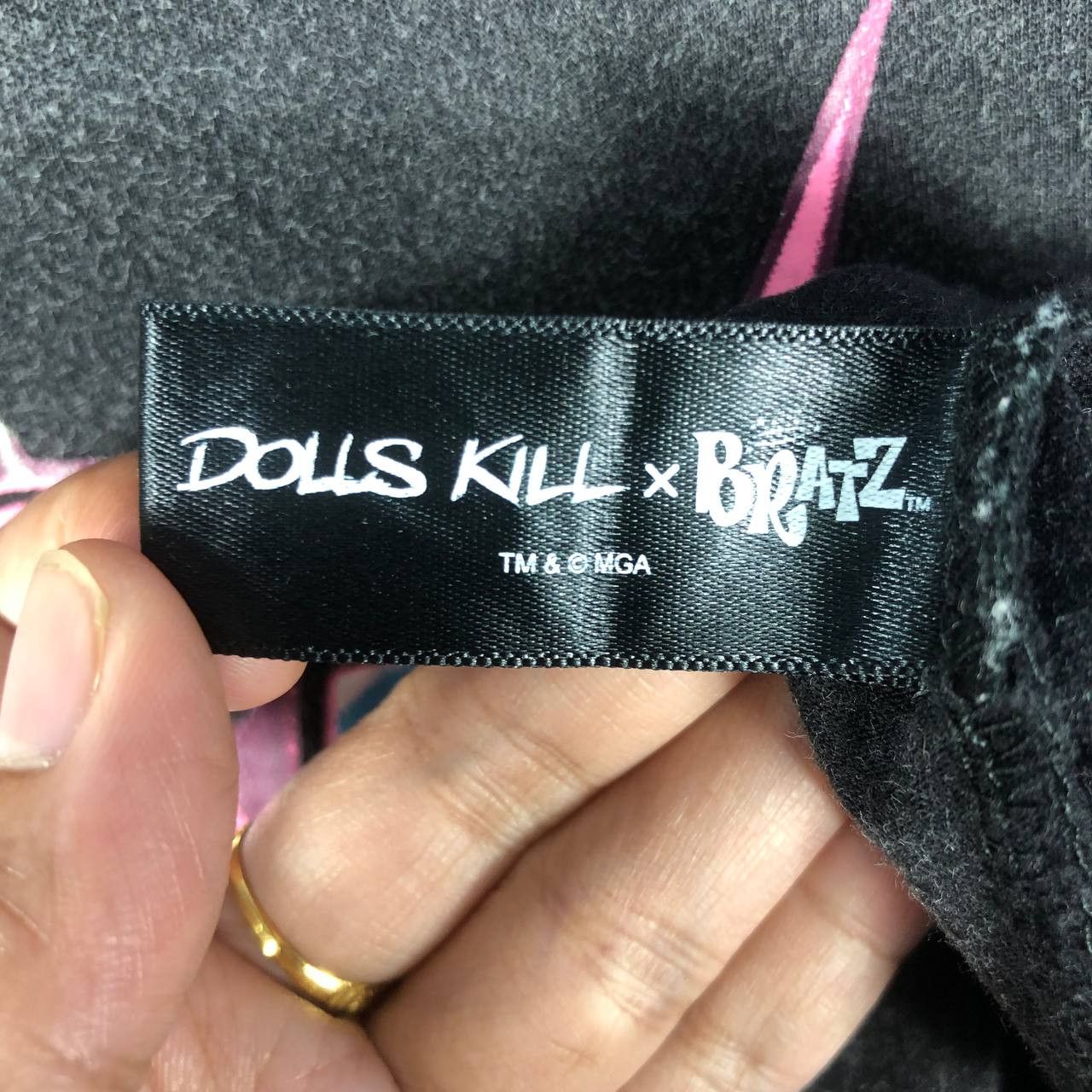Band Tees × Dolls Kill × Japanese Brand RARE!!! Dolls Kill x Bratz 2001 World Tour Tee Size S / US 4 / IT 40 - 8 Thumbnail
