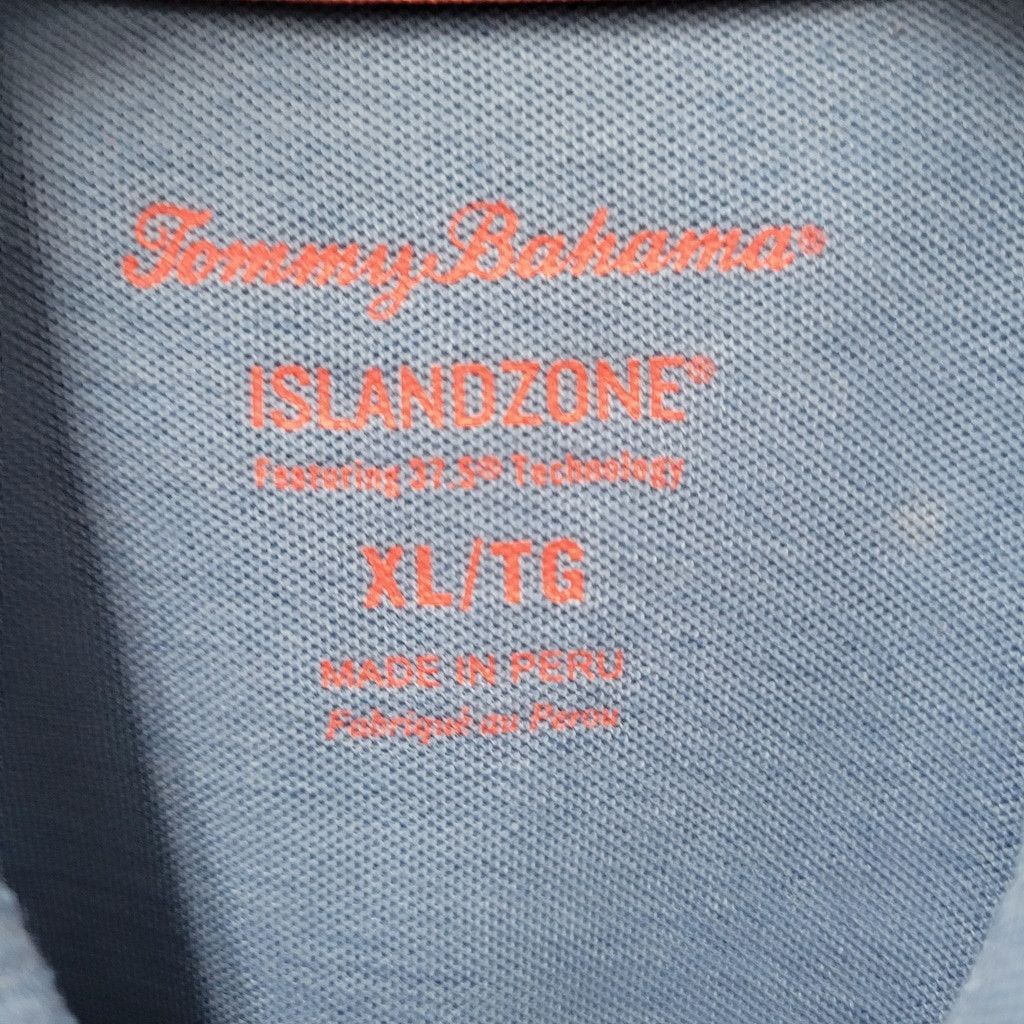 Tommy Bahama Tommy Bahama Mens Short Sleeves Button-Up Blue Shirt Size XL Size US XL / EU 56 / 4 - 8 Thumbnail