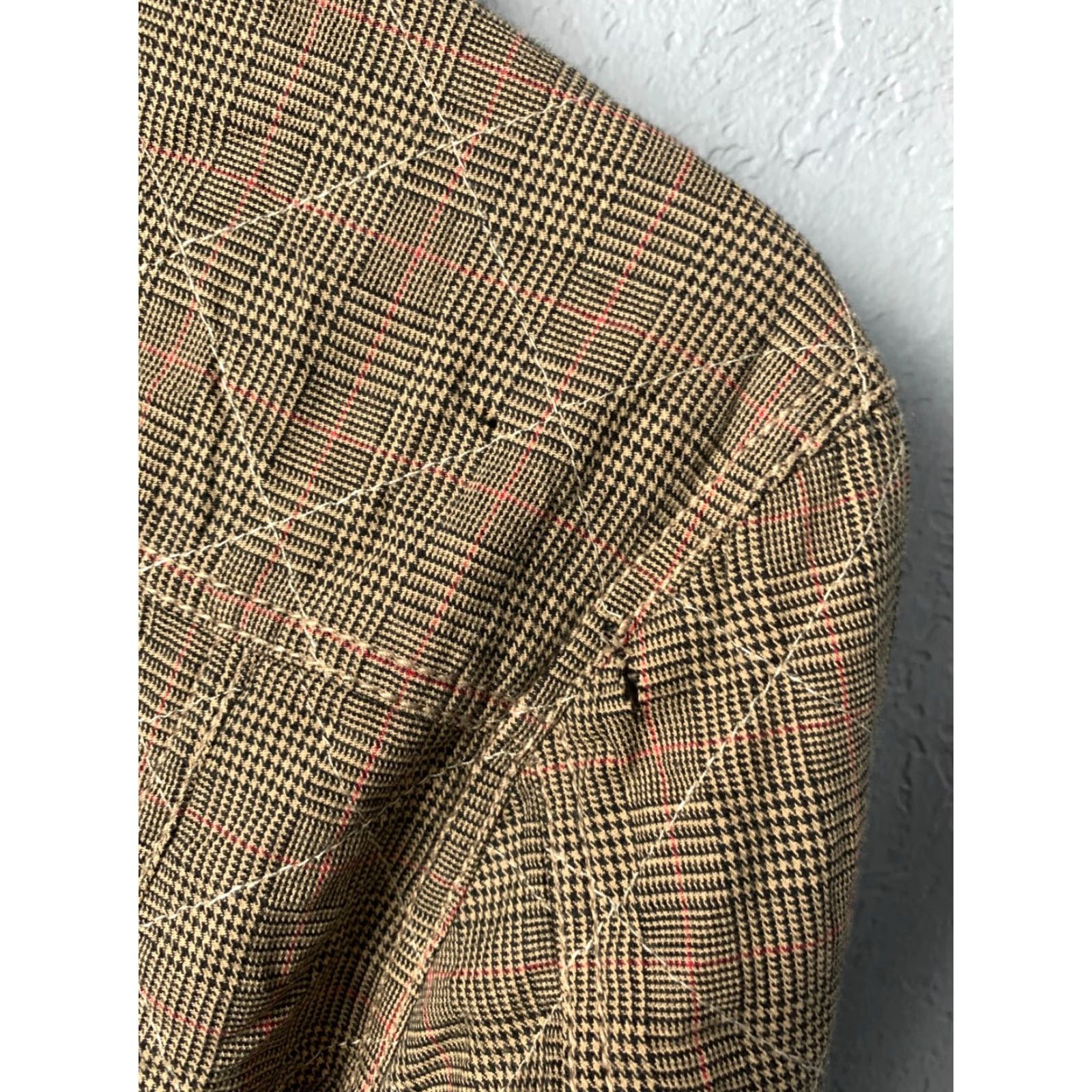 Levi's Levi's Movin On Vintage Mens Workwear Plaid Jacket M Brown Jacket Mens Size US M / EU 48-50 / 2 - 8 Thumbnail