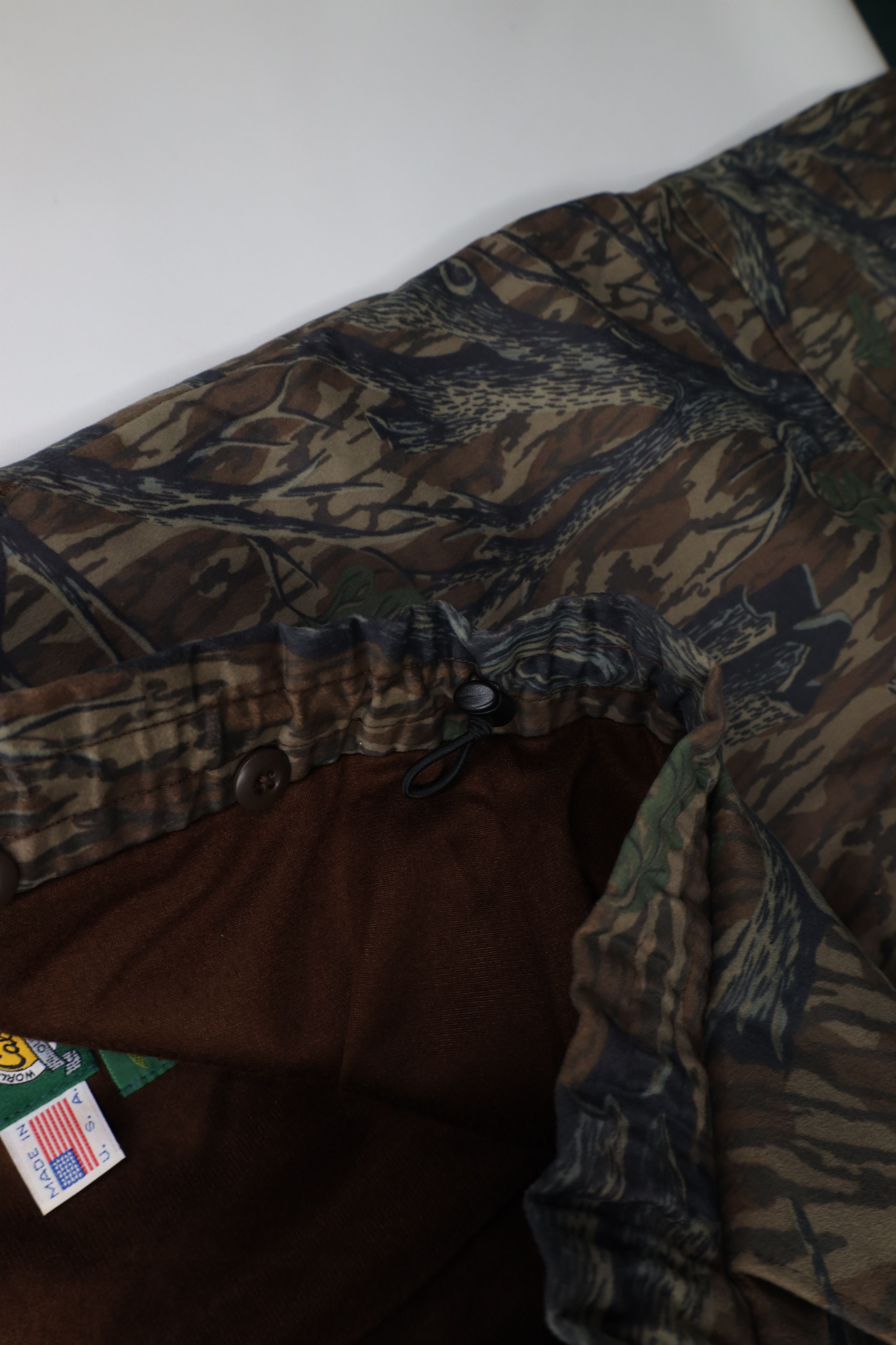 Cabelas Vintage 90s Cabelas Chamois Cloth Camouflage Wide Leg Pants Size US 36 / EU 52 - 9 Thumbnail