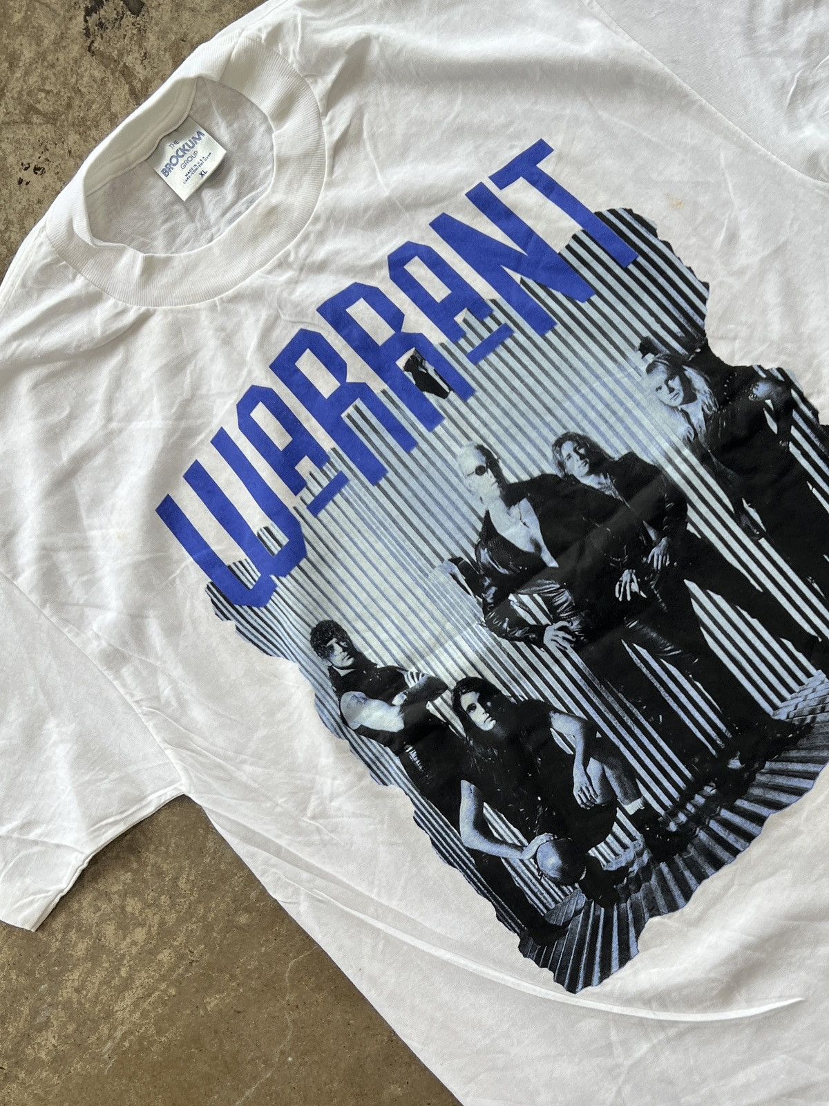 Band Tees Vintage Brockum 1992 Warrant Hair of the Dog World Tour XL Size US XL / EU 56 / 4 - 1 Thumbnail
