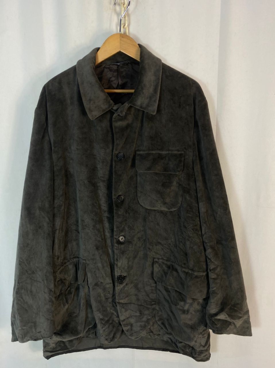 Fendi Vintage fendi button up velvet jacket Size US XL / EU 56 / 4 - 1 Thumbnail