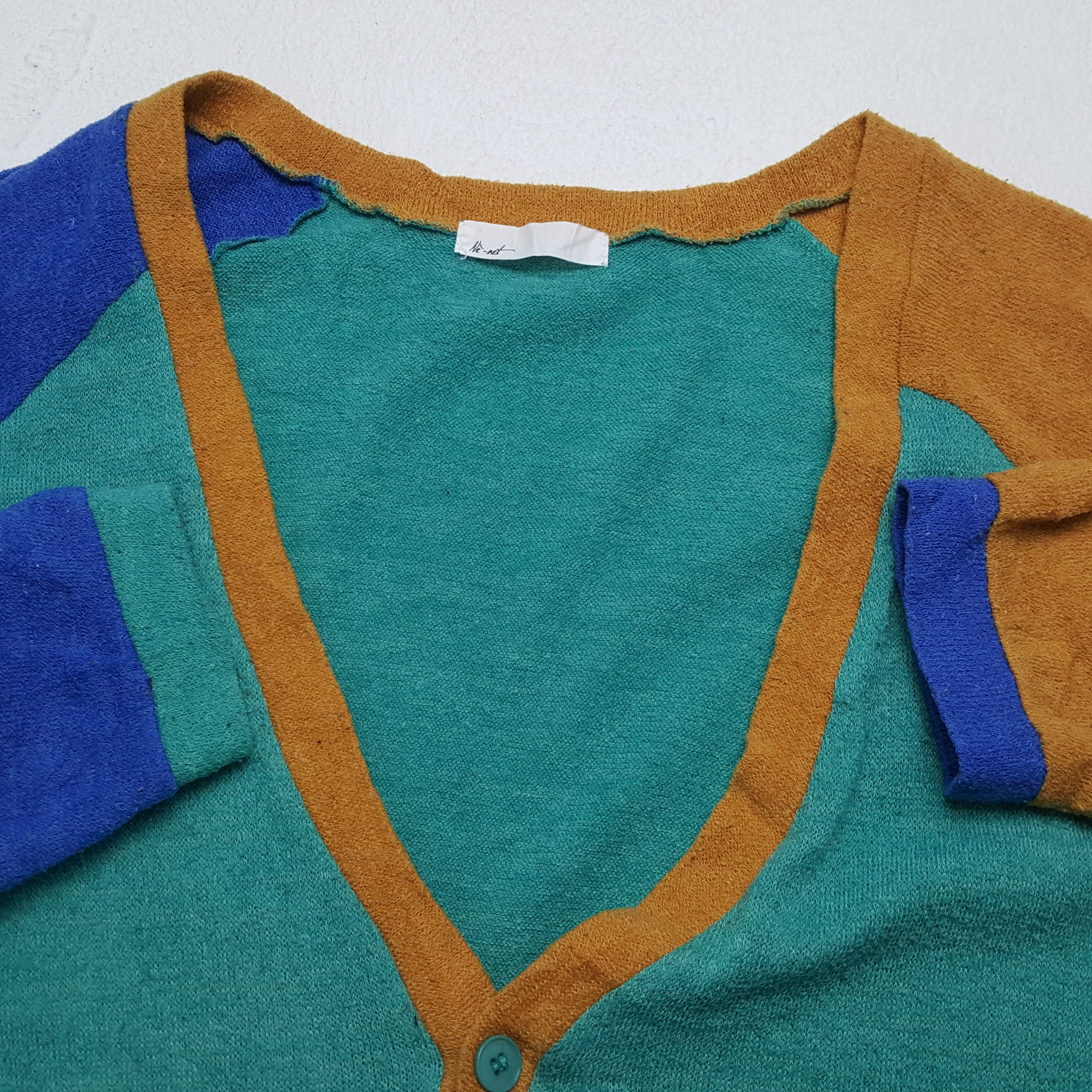 Issey Miyake × Japanese Brand × Ne-Net NE-NET Japanese Designer Brand Fashion Cardigan Sweaters Size M / US 6-8 / IT 42-44 - 8 Thumbnail