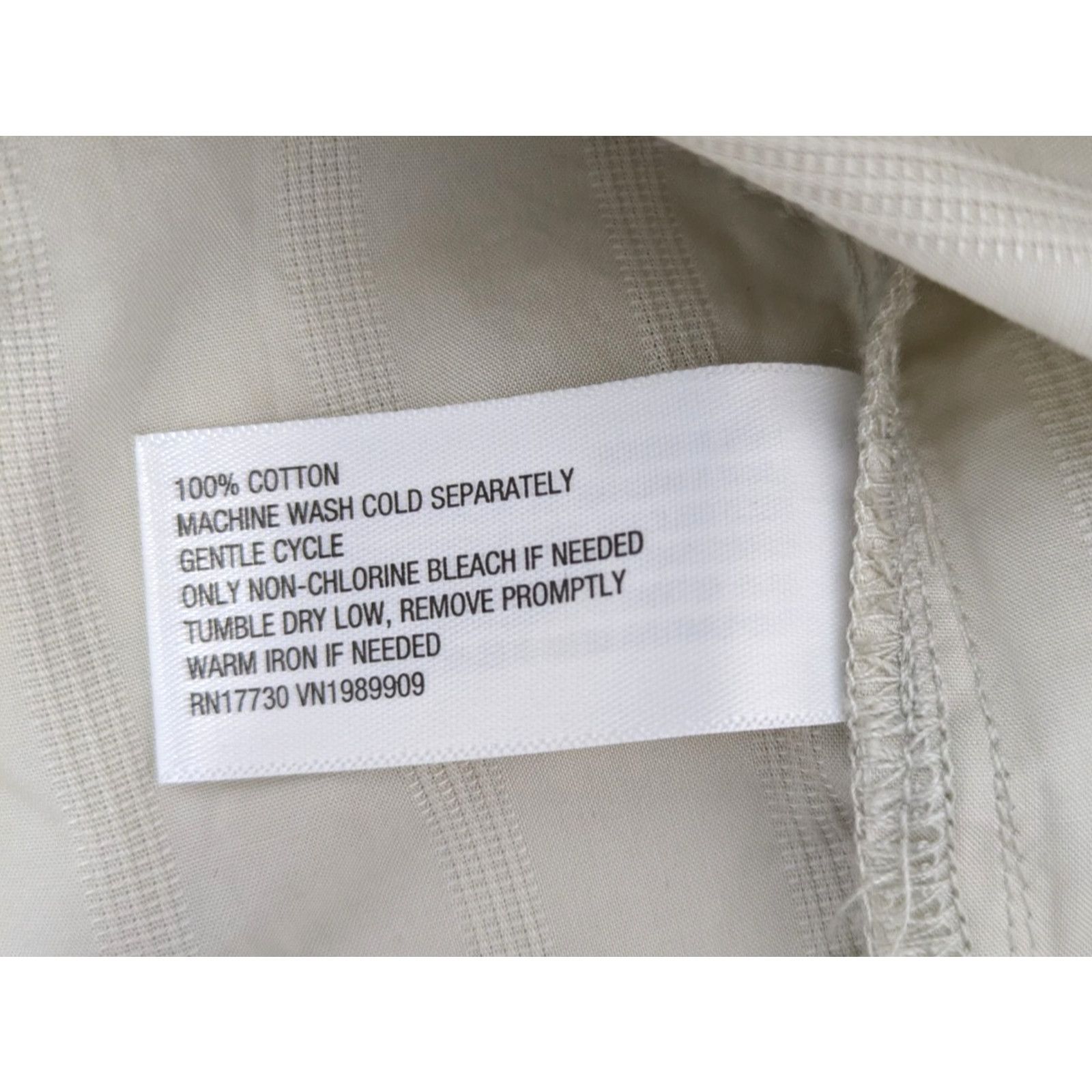 Target Basics Mens Short Sleeve Button Down Shirt XXL Cream Vacation Size US XXL / EU 58 / 5 - 6 Thumbnail