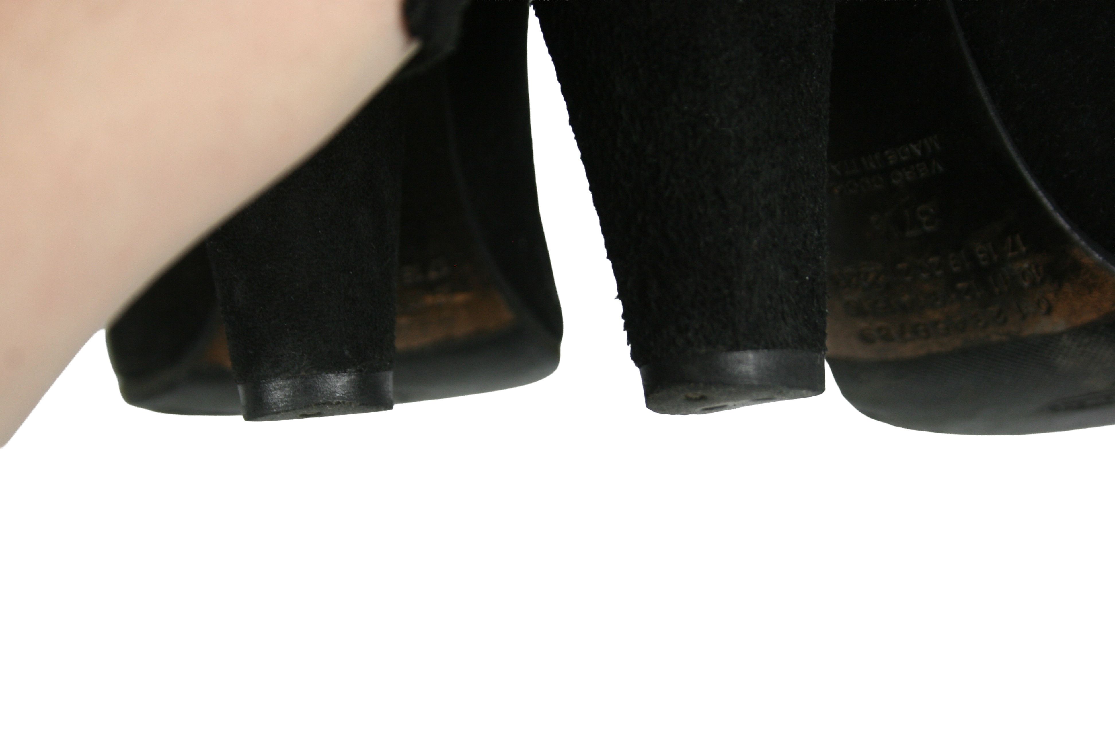 Maison Margiela S/S2002 Suede Knee High Anatomic Boots Archive Size US 7.5 / IT 37.5 - 12 Thumbnail