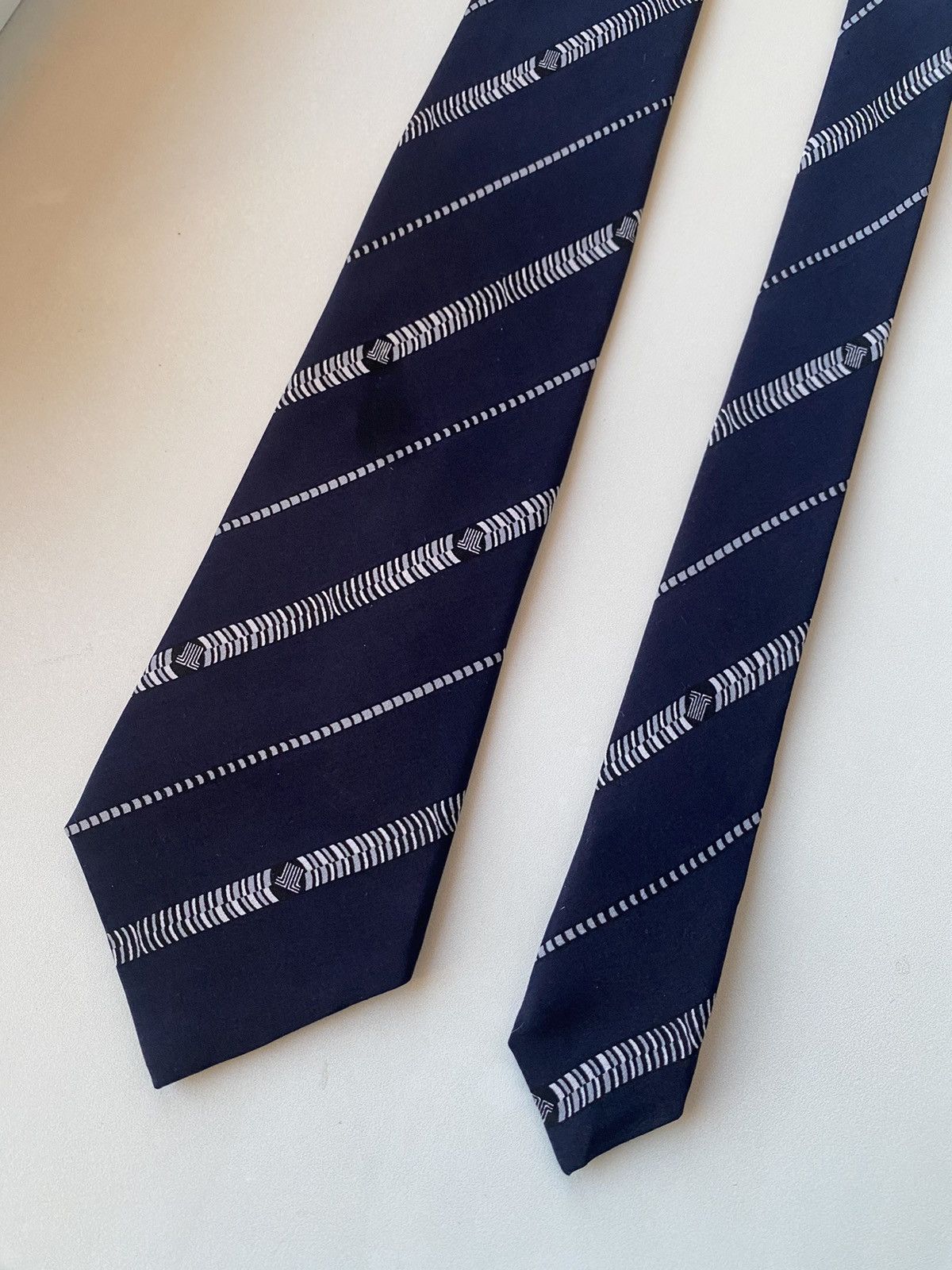 Lanvin 🔥 Vintage Lanvin Luxury Pattern Tie Size ONE SIZE - 13 Thumbnail