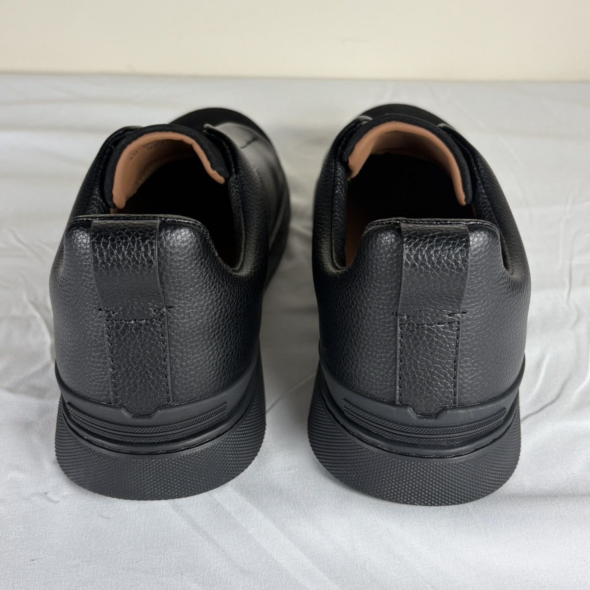 Other Zegna Men’s Triple Black Suede & Leather Low-Top Sneaker Size US 10.5 / EU 43-44 - 4 Thumbnail