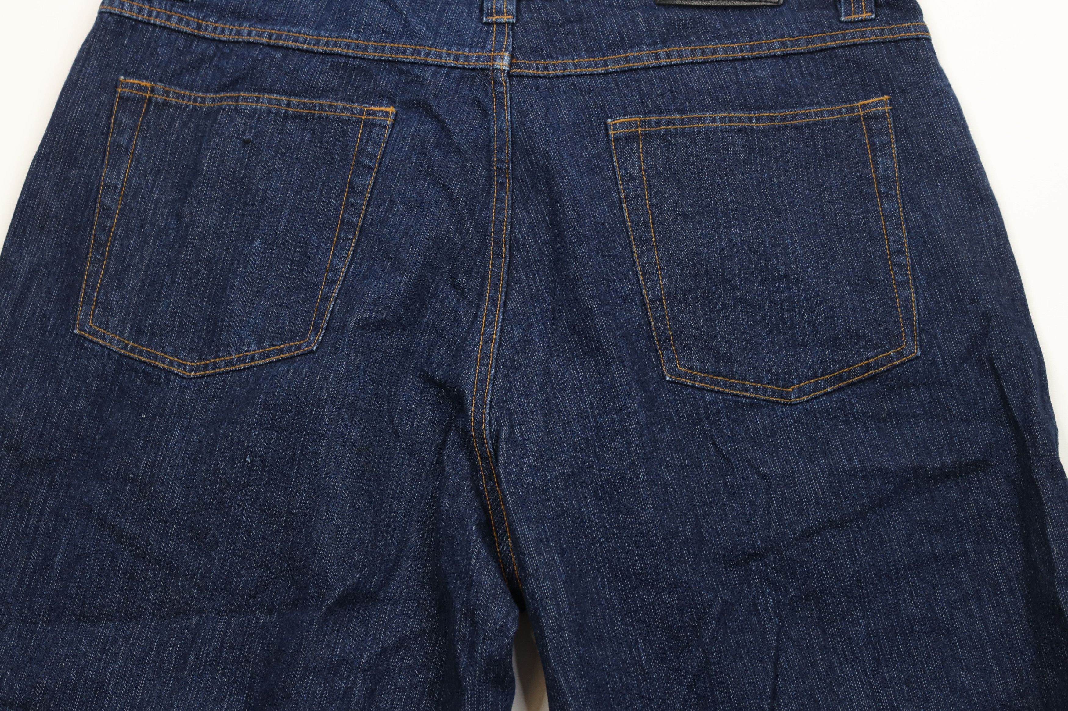Fubu × Vintage Vintage 90s Fubu Out Baggy Fit Denim Jean Shorts Jorts Blue Size US 38 / EU 54 - 9 Thumbnail