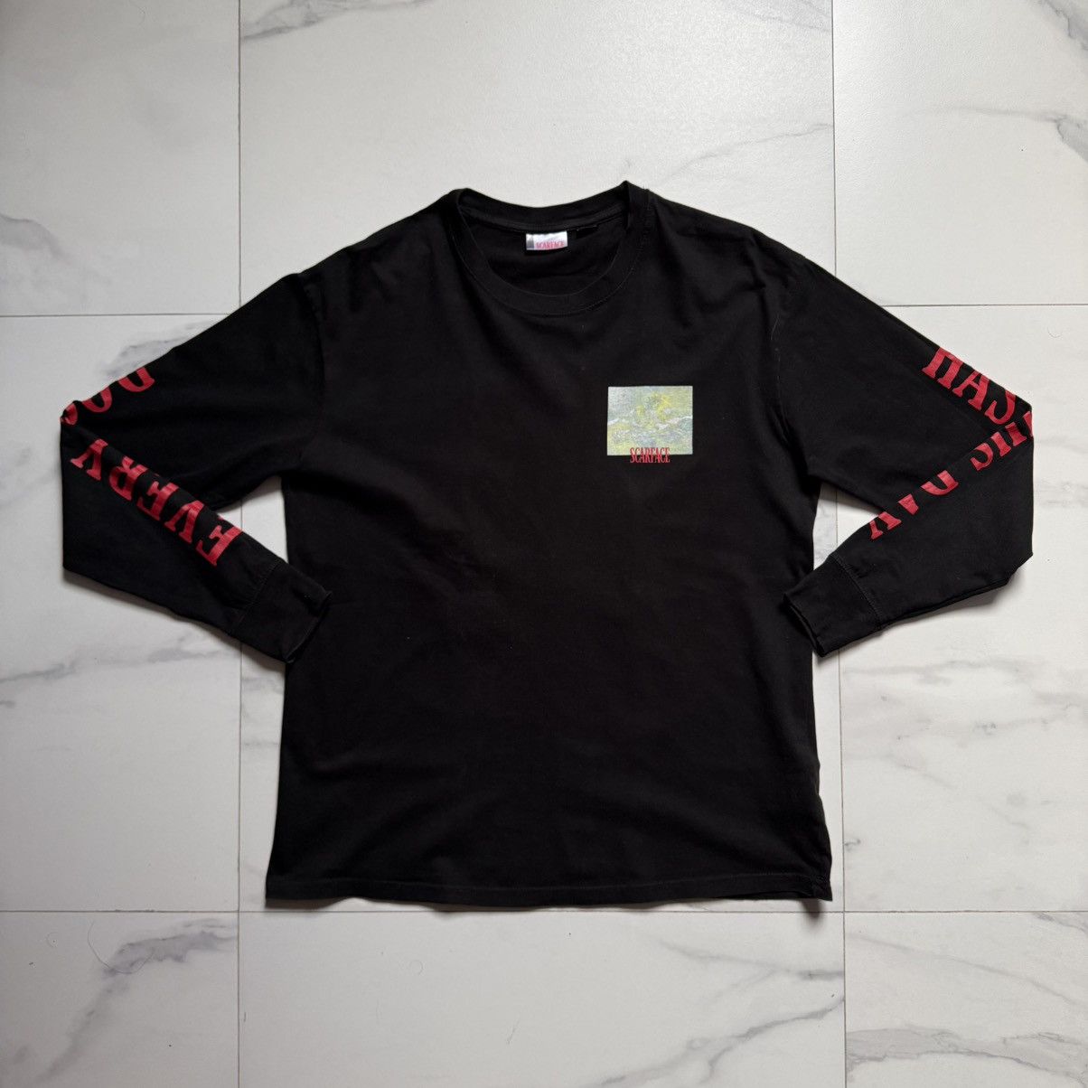 Vintage Vintage Y2K Scarface Every Dog Has His Day Tee Size US M / EU 48-50 / 2 - 2 Thumbnail