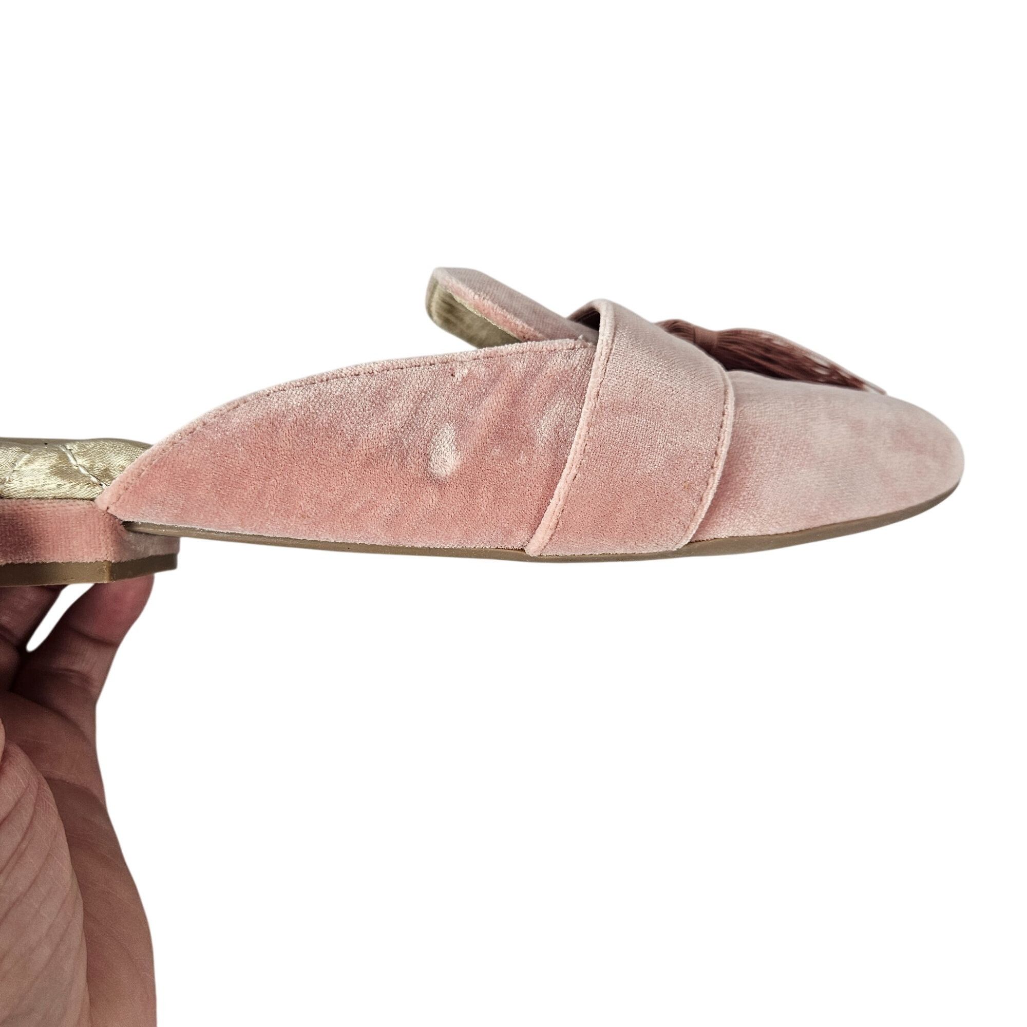 Other Birdies Women's Velvet Tassel Sandals in Dusty Rose 9 Quiet Size US 9 / IT 39 - 14 Thumbnail