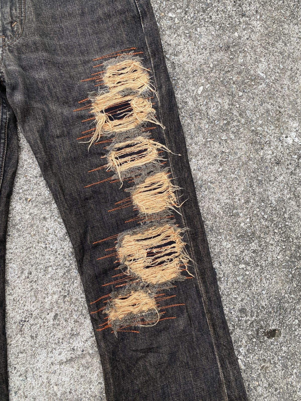 Levi's 2000s - Levi’s 517 Distressed Flare Denim Size US 29 - 7 Thumbnail