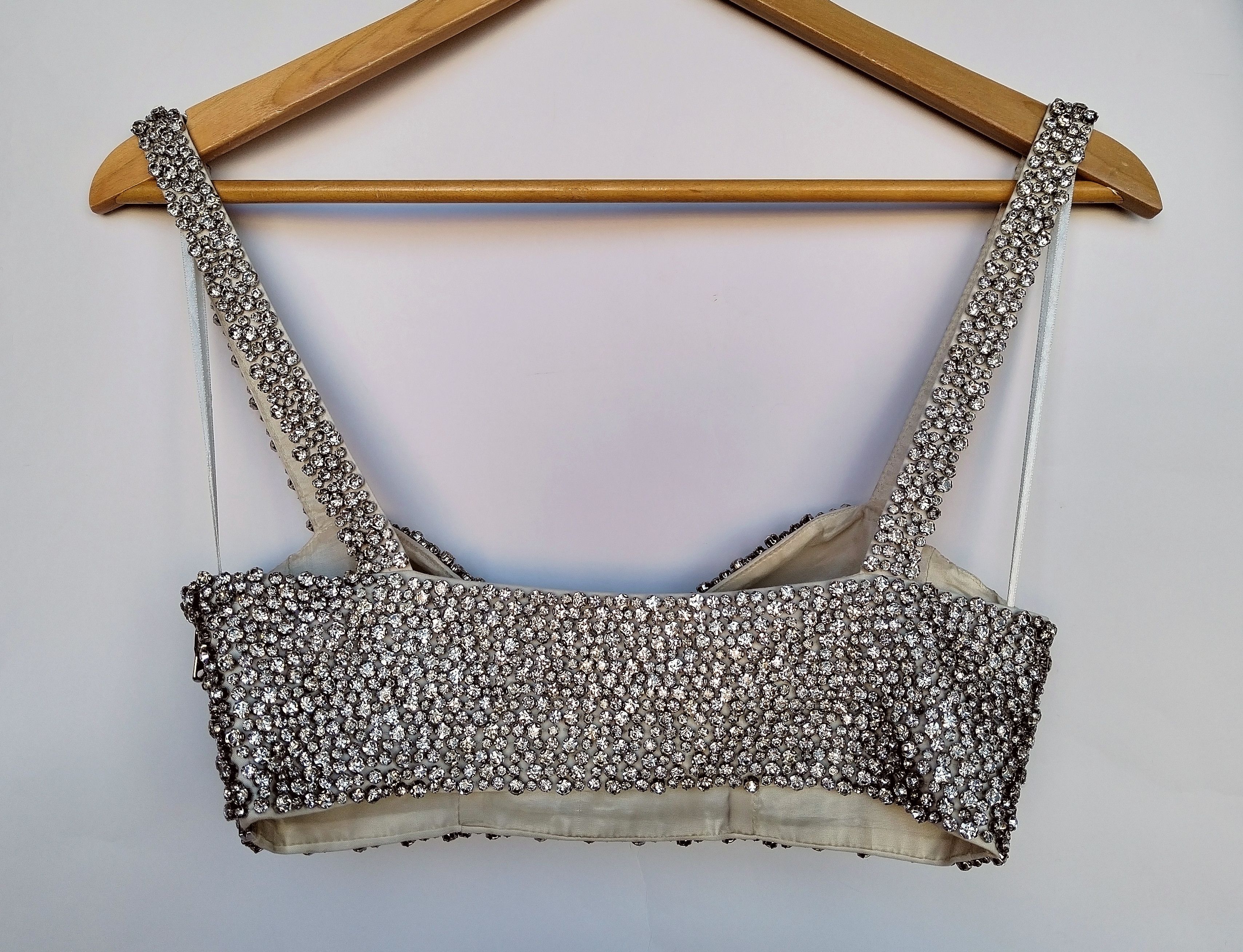 Moschino Crystal bustier Size XXS / US 00 / IT 34 - 3 Thumbnail