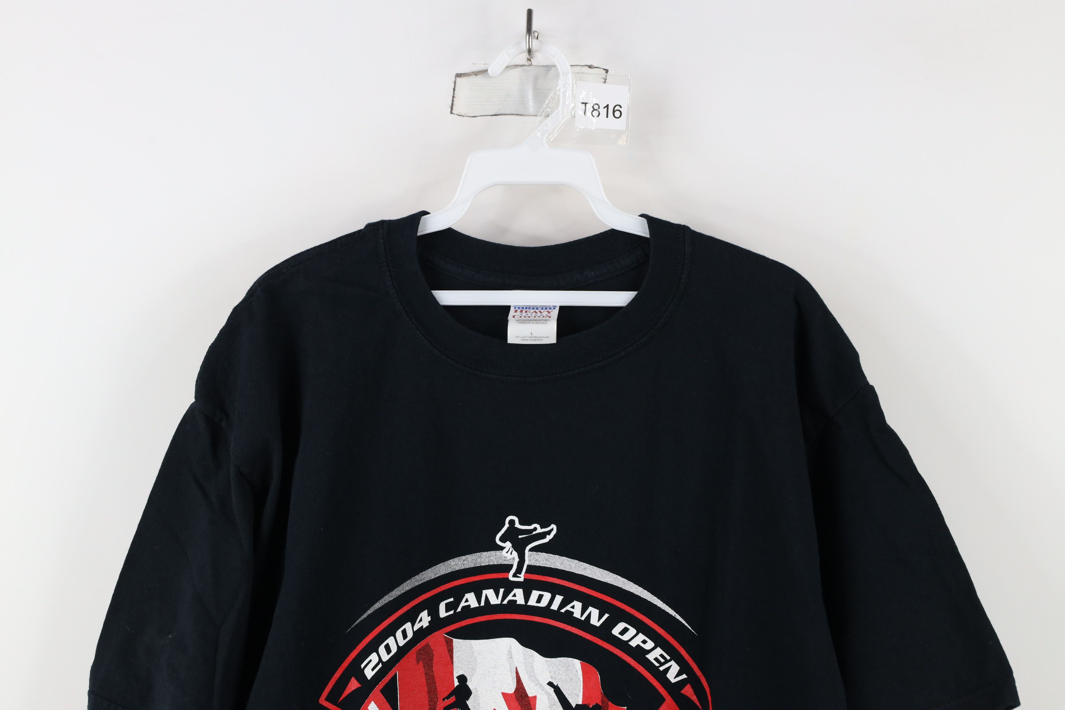 Vintage Vintage Y2K Open Martial Arts Challenge T-Shirt Black Size US L / EU 52-54 / 3 - 2 Thumbnail