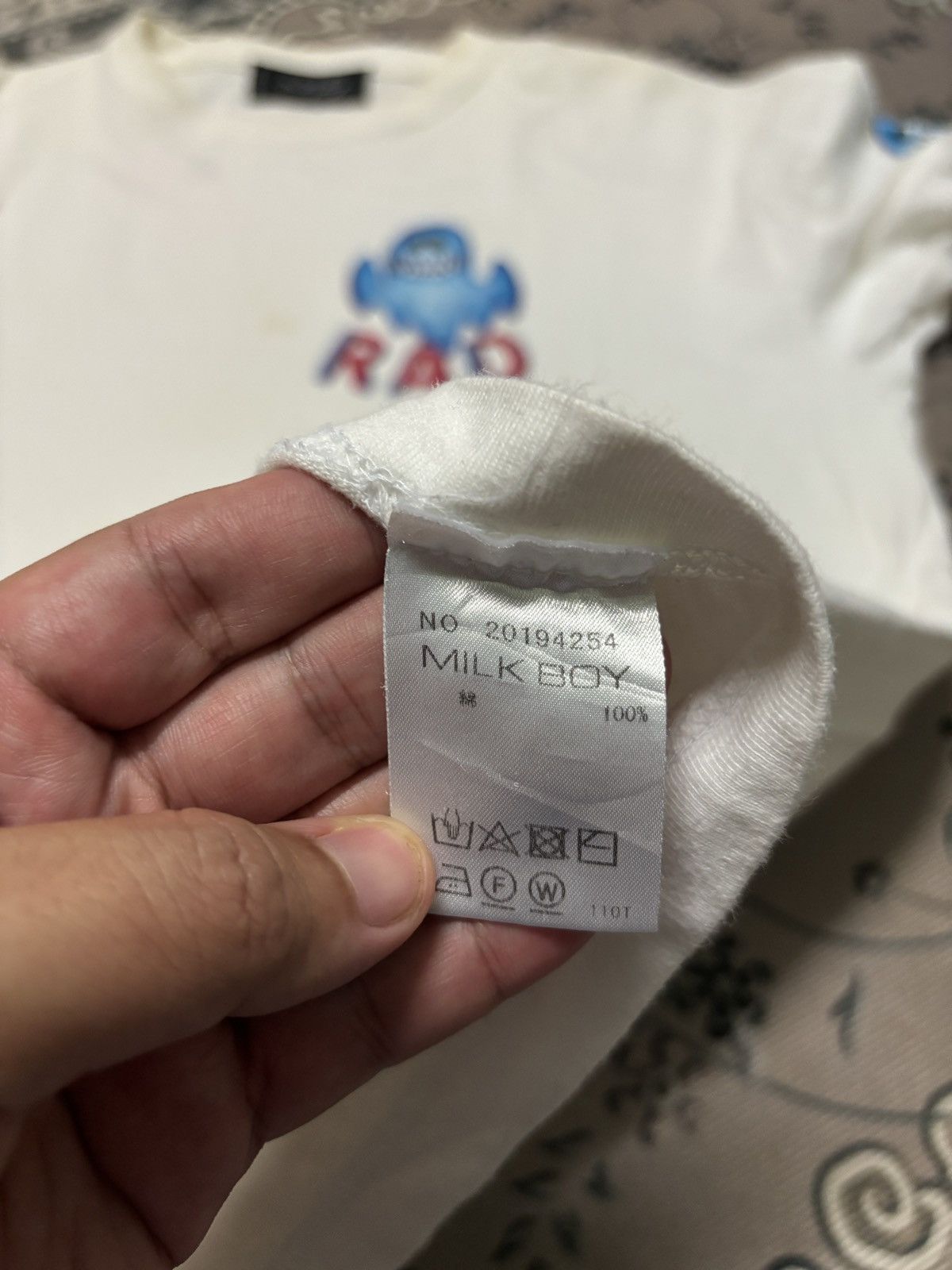 Vintage ‼️RARE‼️MILKYBOY HARAJUKU LIMITED EDITION HALLOWEEN GHOST💥 Size US XXL / EU 58 / 5 - 12 Thumbnail