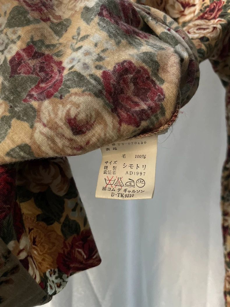 Comme des Garcons Comme Des Garcons Women's floral long-sleeve T-shirt Size M / US 6-8 / IT 42-44 - 5 Thumbnail