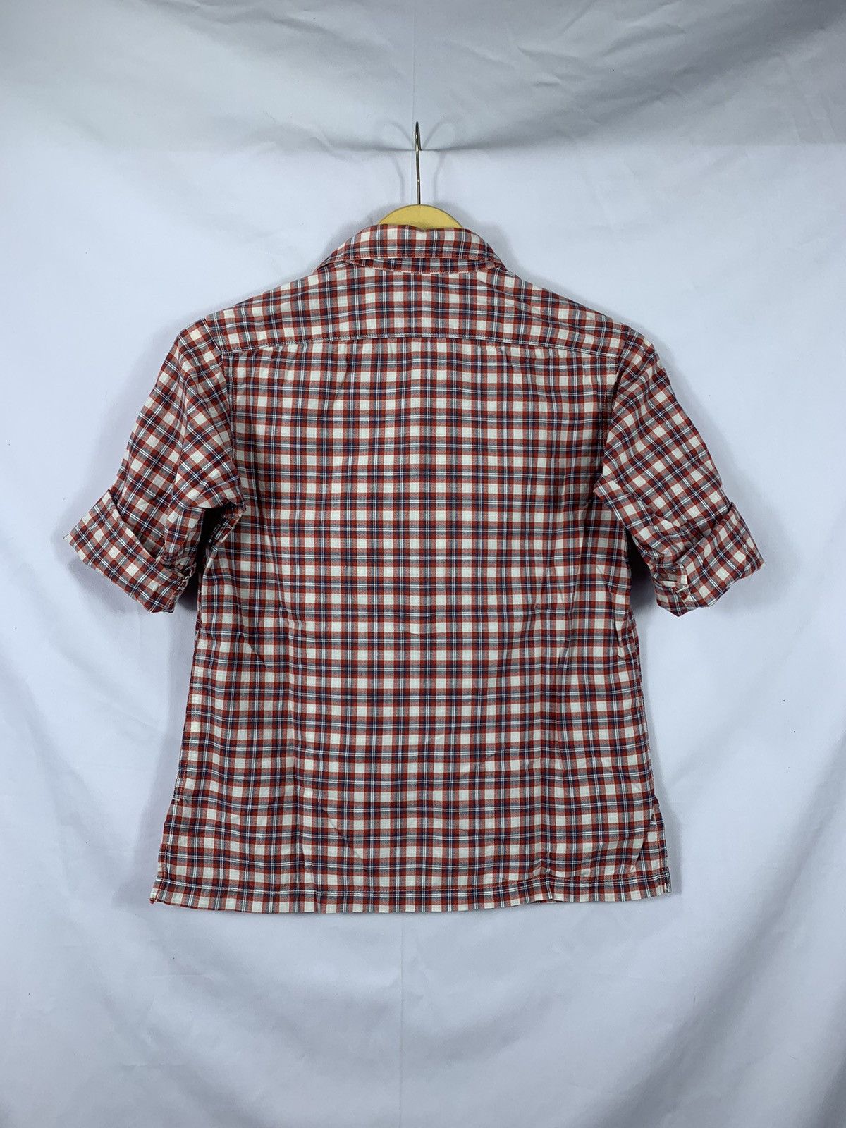 45rpm 45Rpm Plaid Tartan Button Up Shirt Size US S / EU 44-46 / 1 - 2 Thumbnail