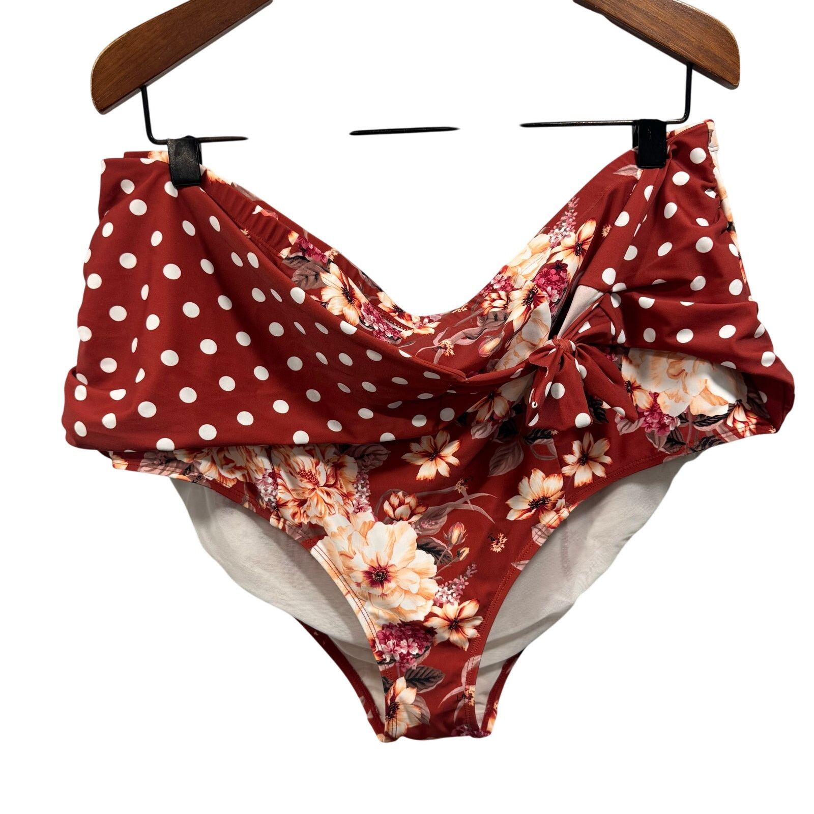 Other Torrid Plus 2 Piece Bikini sz 3X/4X Hi Waisted #G630 Size 3XL / US 20-22 - 3 Thumbnail