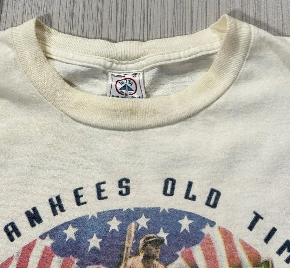 Delta Vintage New York Yankees Old Timers Day 1998 T Shirt Size XL Size US XL / EU 56 / 4 - 2 Thumbnail