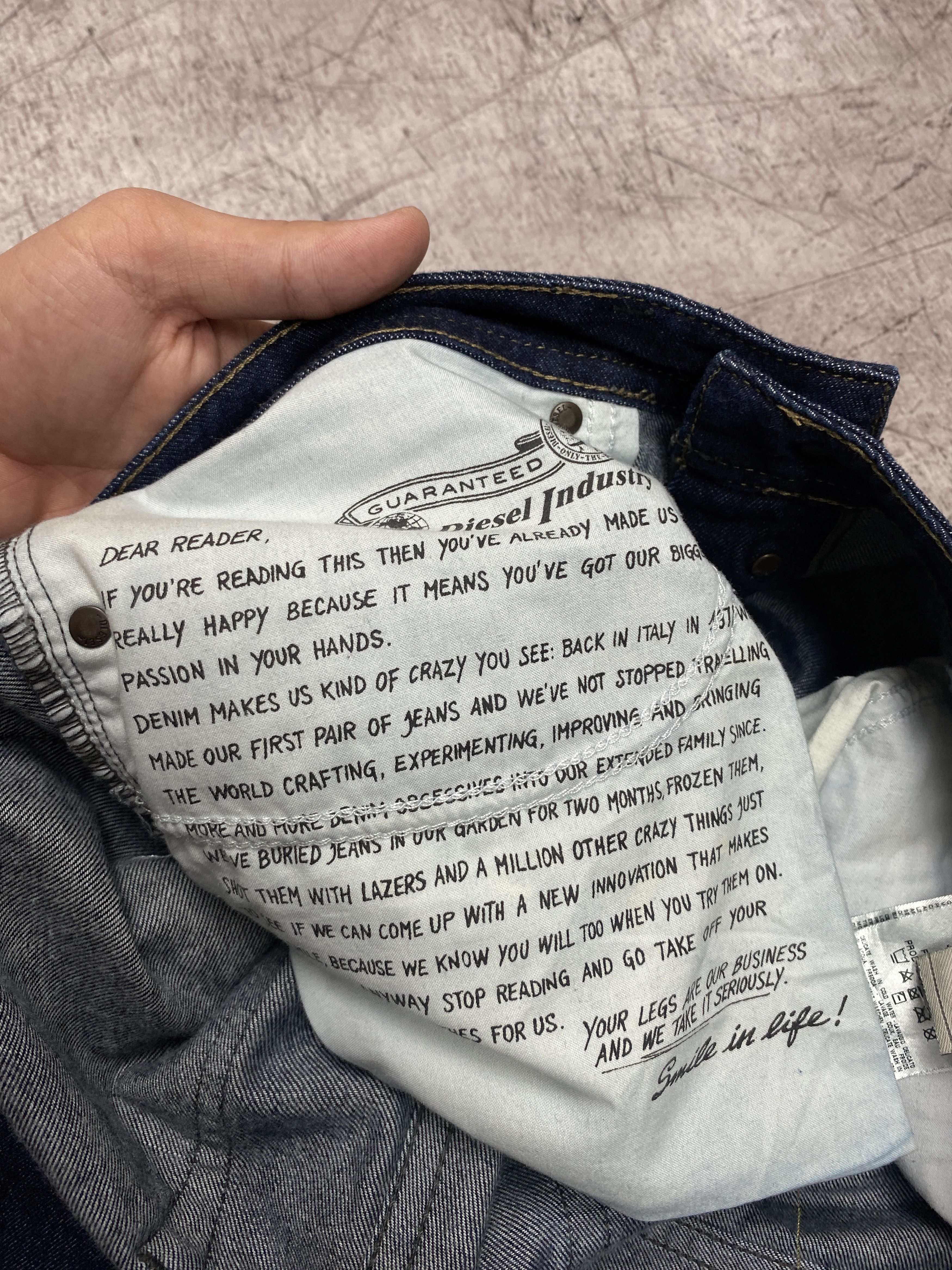 Diesel Diesel Mens Buster Denim Pants Jeans Size US 31 - 8 Thumbnail