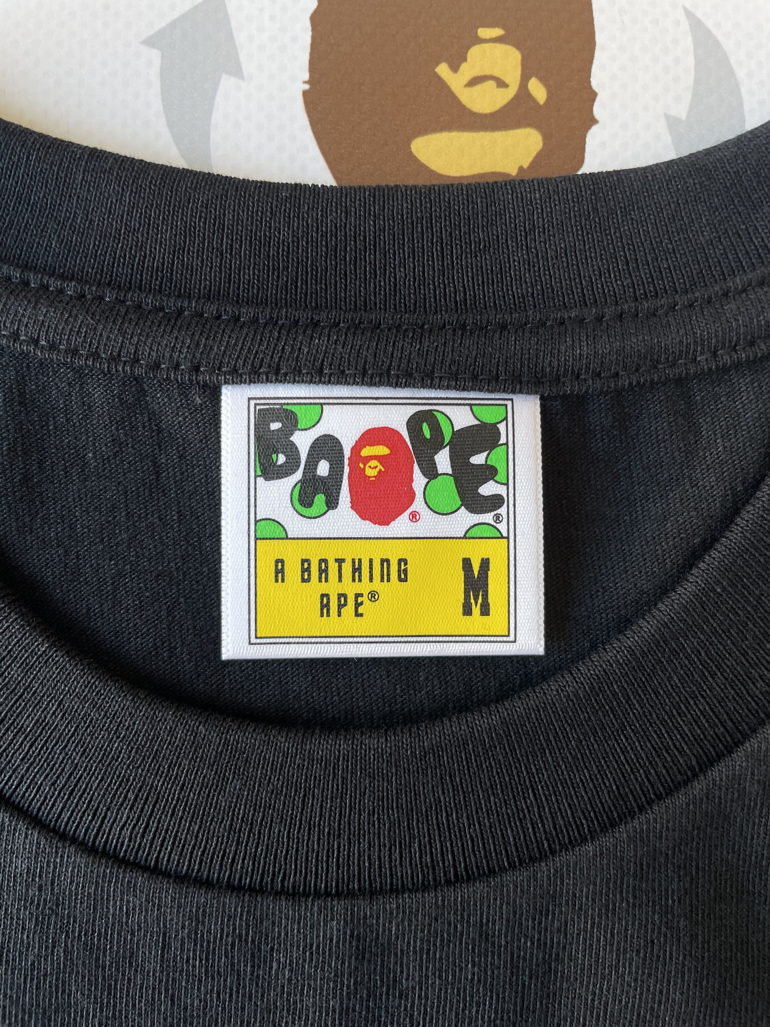 Bape BAPE FLAME APE FACE TEE Size US M / EU 48-50 / 2 - 5 Thumbnail