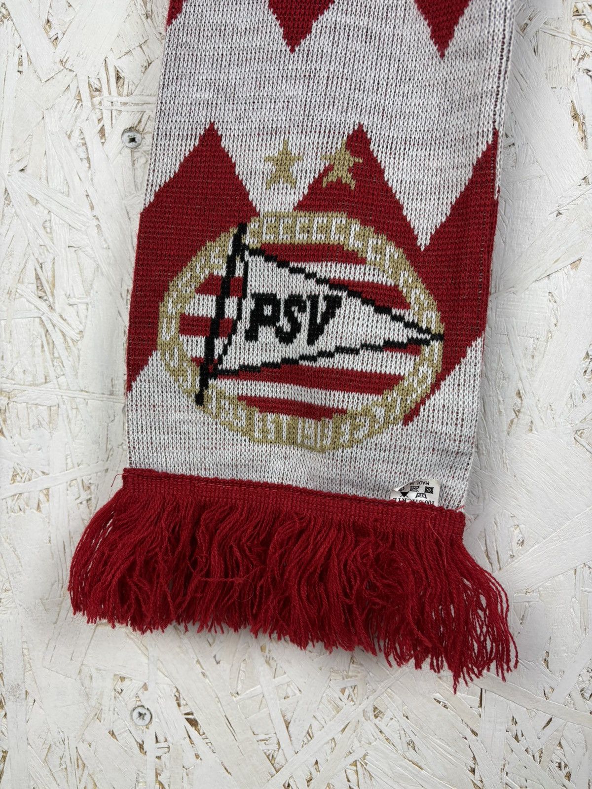 Vintage Vintage PSV Eindhoven 1913 Fanwear Soccer Football Scarf Size ONE SIZE - 2 Thumbnail