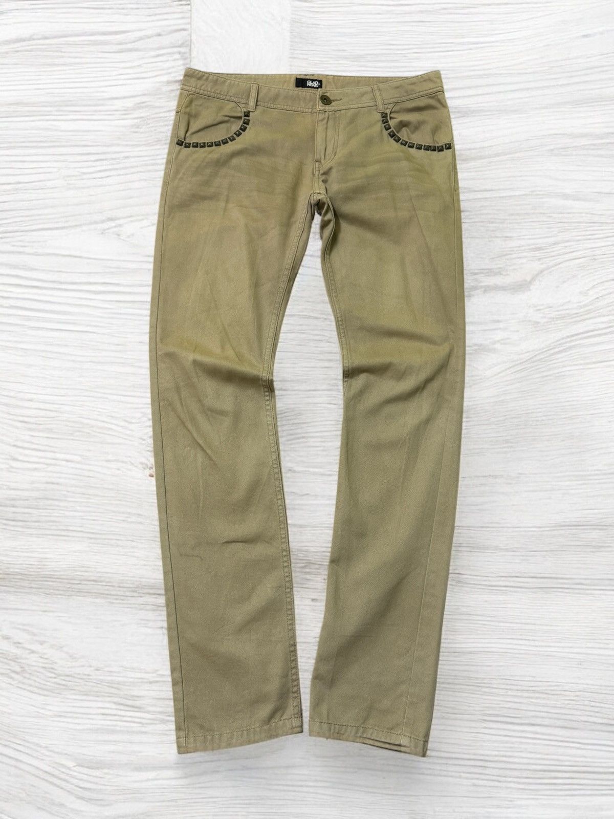 Hysteric Glamour GLAD NEWS STUDDED CLAW MARKS At POCKET PANT Size US 33 - 1 Thumbnail