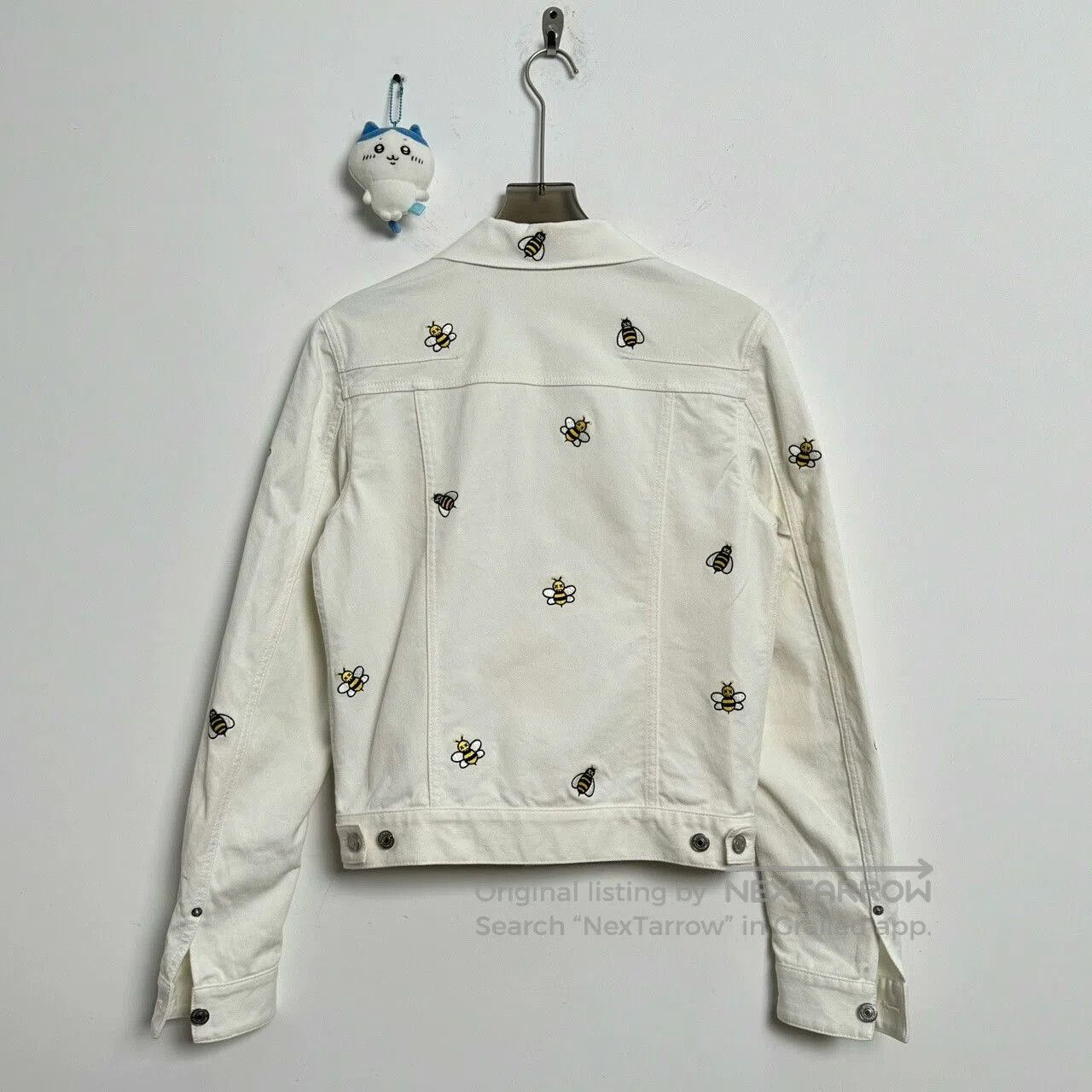 Dior Dior Bee Print Denim Jacket. Size M / US 6-8 / IT 42-44 - 2 Thumbnail