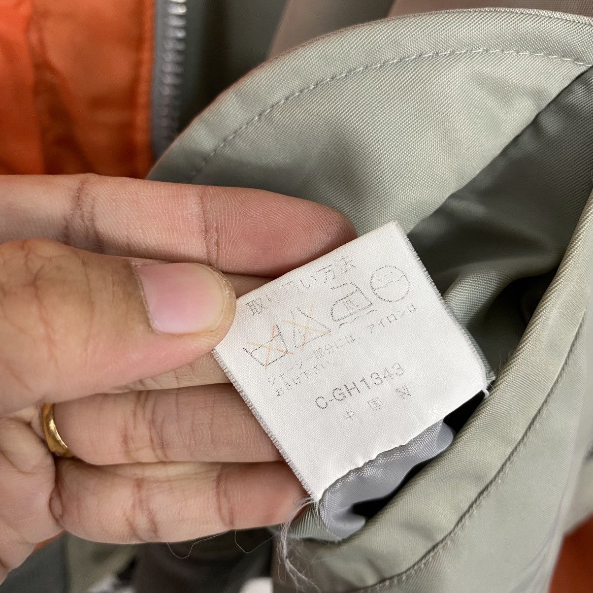 Japanese Brand 📌Vintage Ma-1 Bomber Jacket Military Unbranded Issey Miyake Size US L / EU 52-54 / 3 - 22 Thumbnail