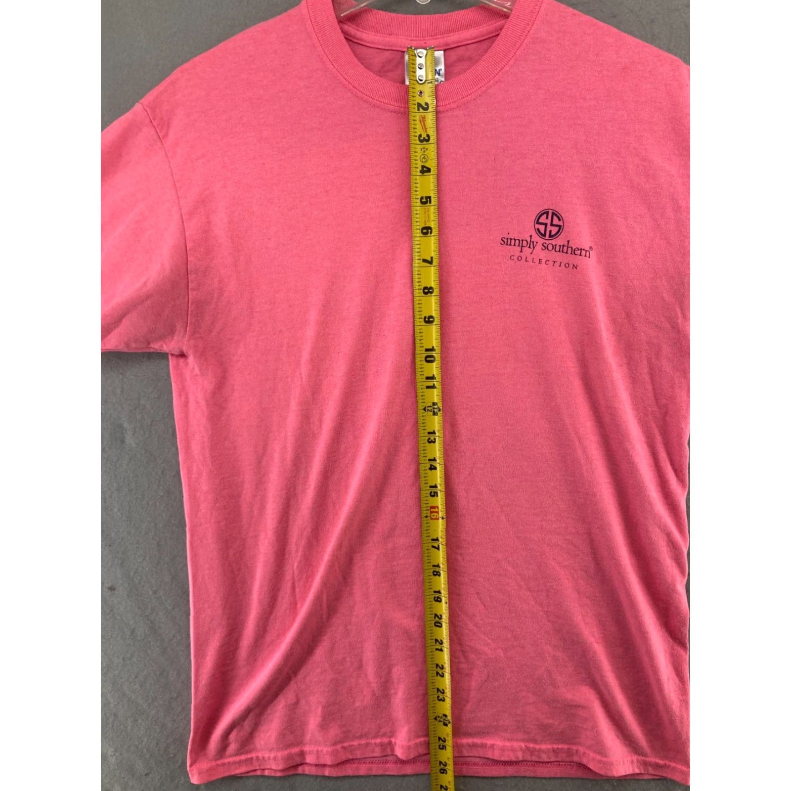 Vintage Simply Southern T Shirt Womens M Pink Solid Preppy Elements of the Prep Life Womens Size M / US 6-8 / IT 42-44 - 4 Thumbnail