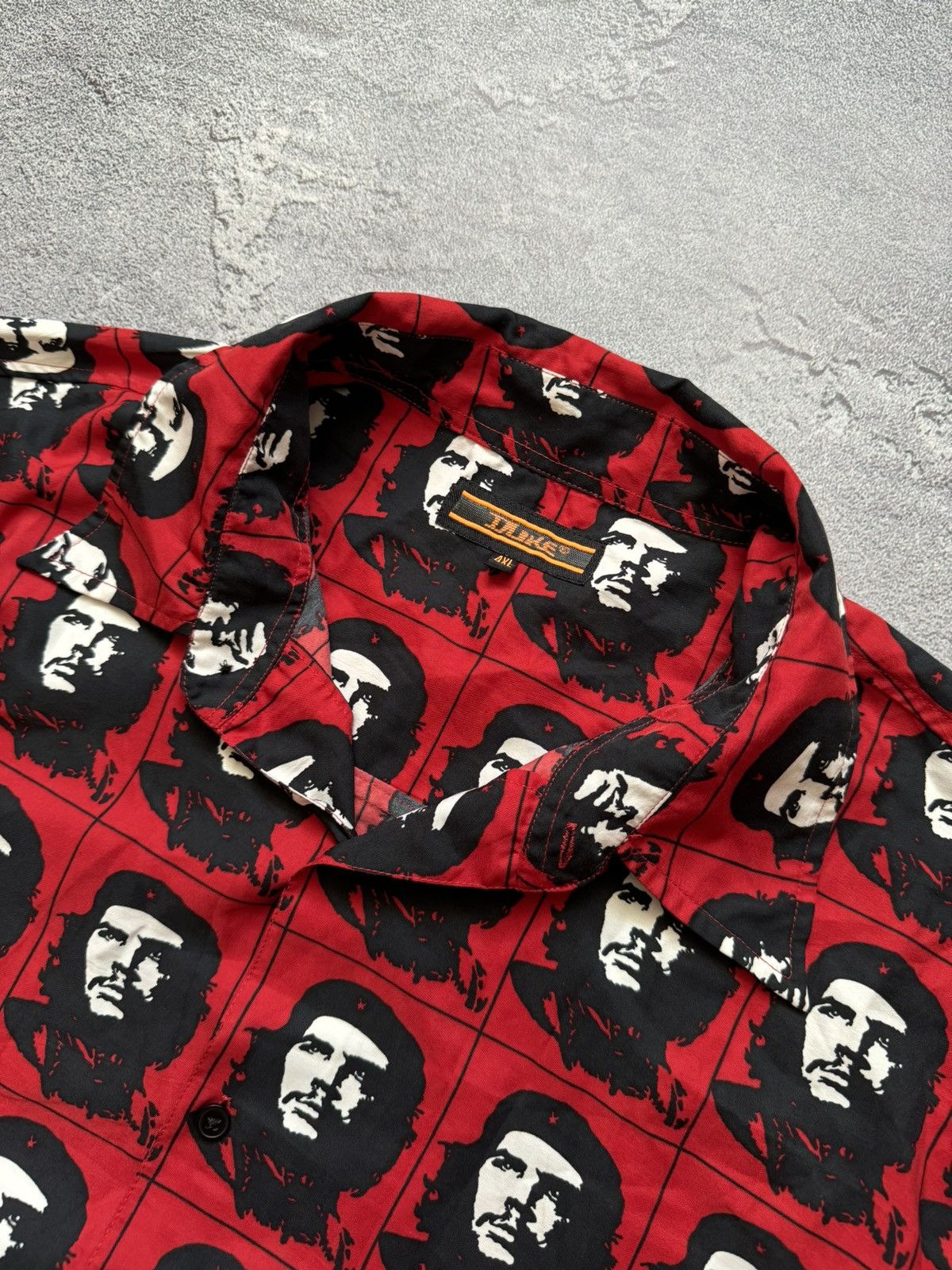 Vintage Duke 4XL Che Guevara vintage monogram shirt button up polo Size US XXL / EU 58 / 5 - 9 Thumbnail