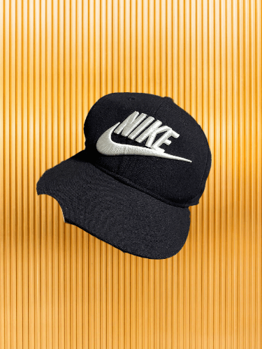 Nike VERY RARE NIKE CAP BIG LOGO DRILL Y2K 90s HYPE RETRO Size ONE SIZE - 1 Thumbnail