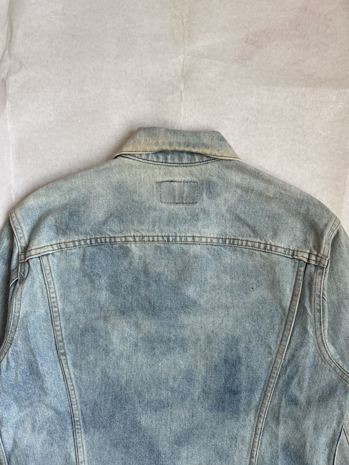 Levi's Vintage 90's Levis 70505 Light Blue Wash Denim Trucker Size US M / EU 48-50 / 2 - 15 Thumbnail