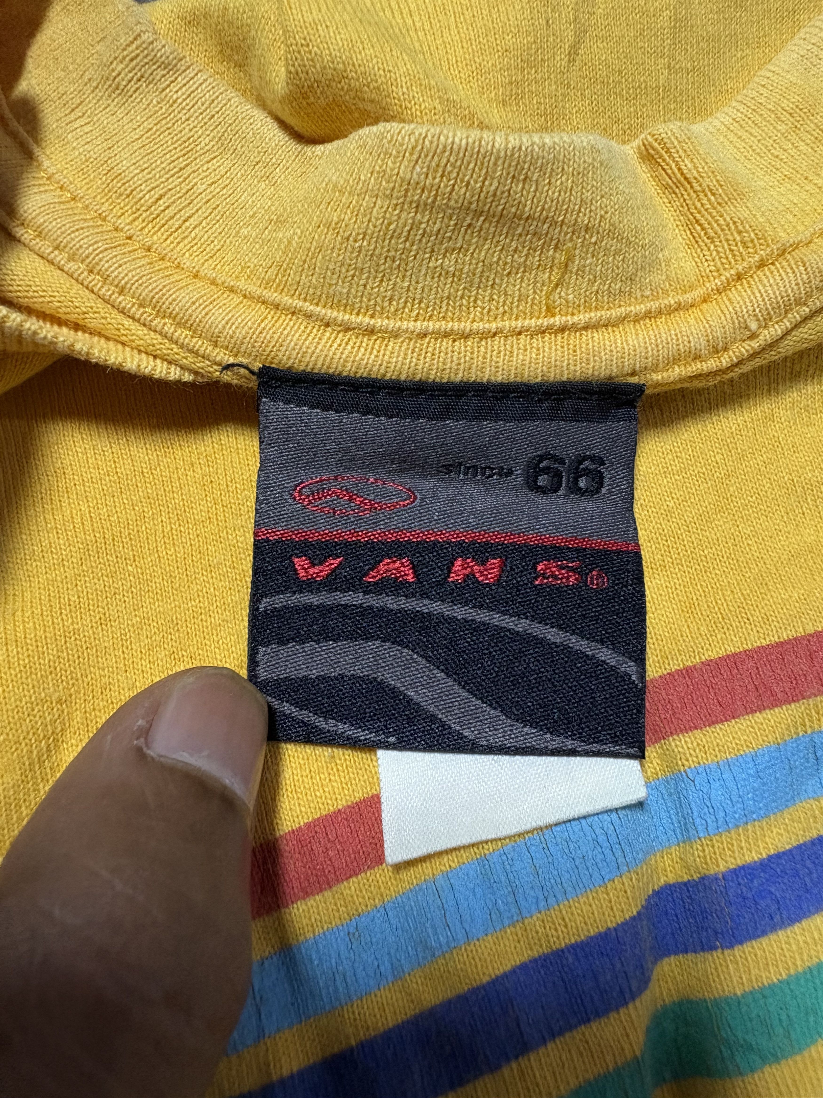 Vans Vintage 90s vans skateboard tshirt Size US S / EU 44-46 / 1 - 3 Thumbnail