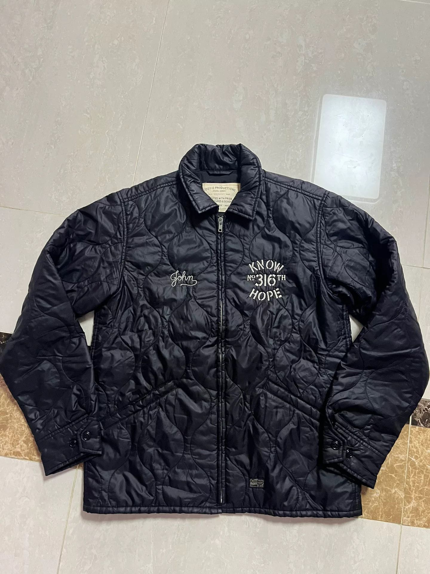 Japanese Brand Cootie Quilted Cotton Jacket Size US L / EU 52-54 / 3 - 1 Thumbnail