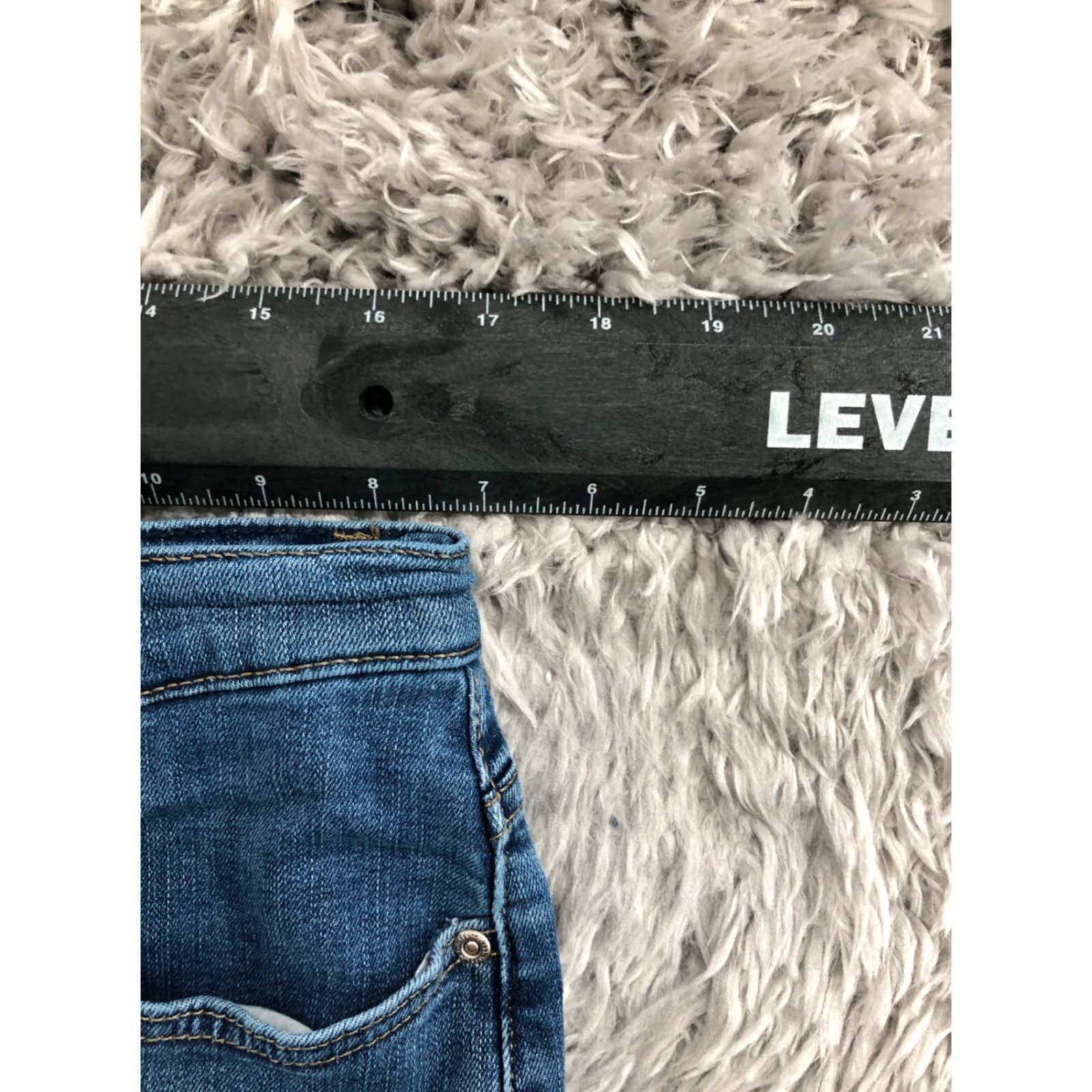 Lee Lee Classic Straight Jeans Womens Size 12 Medium Wash Blue Size 34" / US 12 / IT 48 - 2 Thumbnail