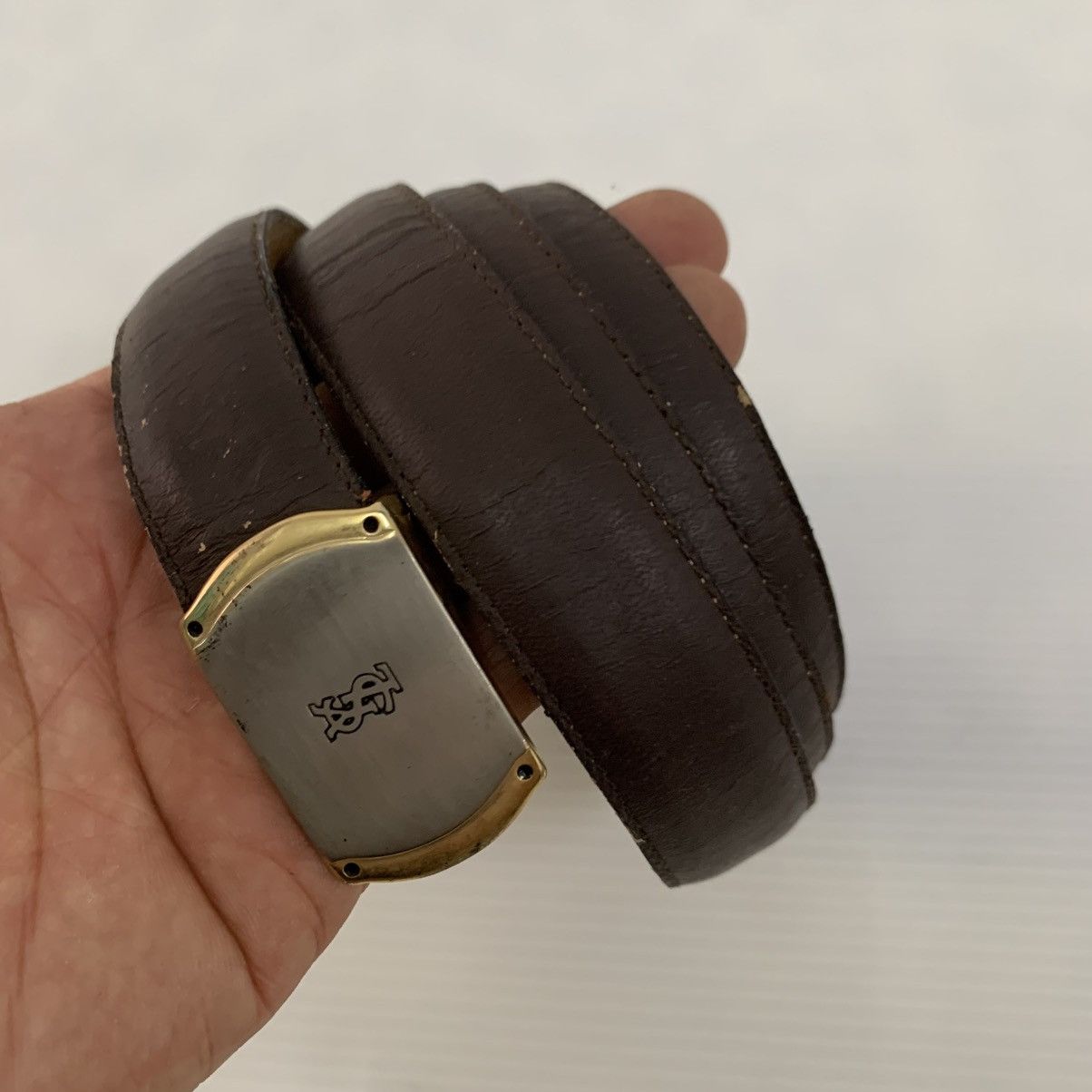 Yves Saint Laurent YvesSaintLaurent Leather Vintage Belt Size ONE SIZE - 2 Thumbnail