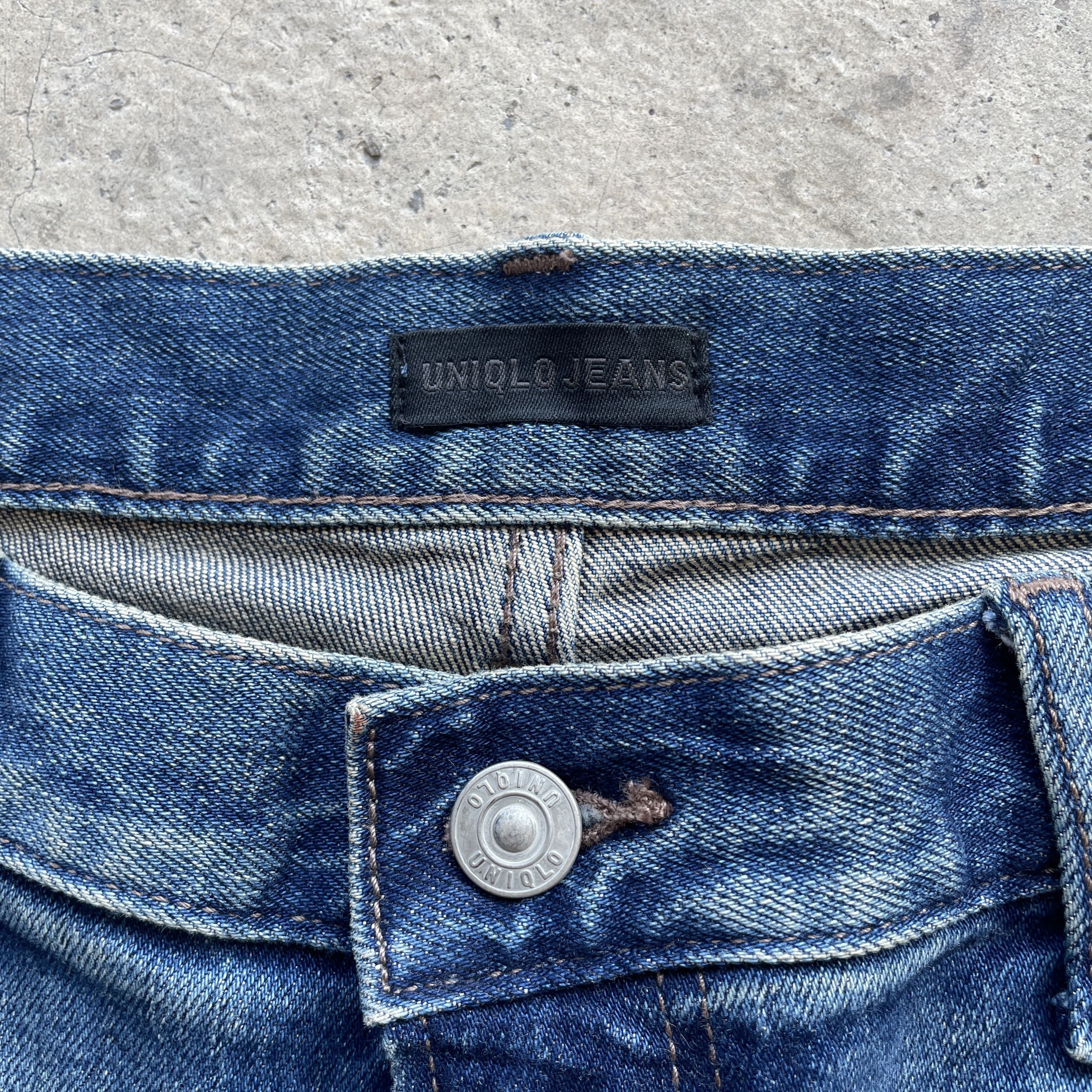 Japanese Brand Vintage Distressed Japanese Faded Jeans Denim Pants W34 Size US 34 / EU 50 - 7 Thumbnail