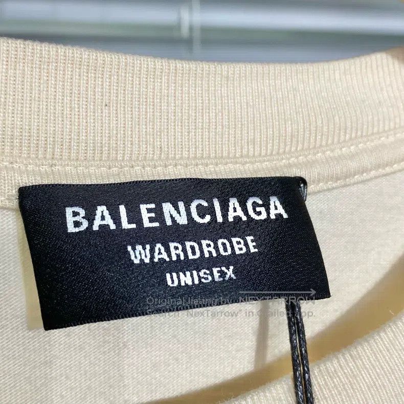 Balenciaga Balenciaga Short-sleeve T-shirt front and back letter prin Size US XS / EU 42 / 0 - 6 Thumbnail