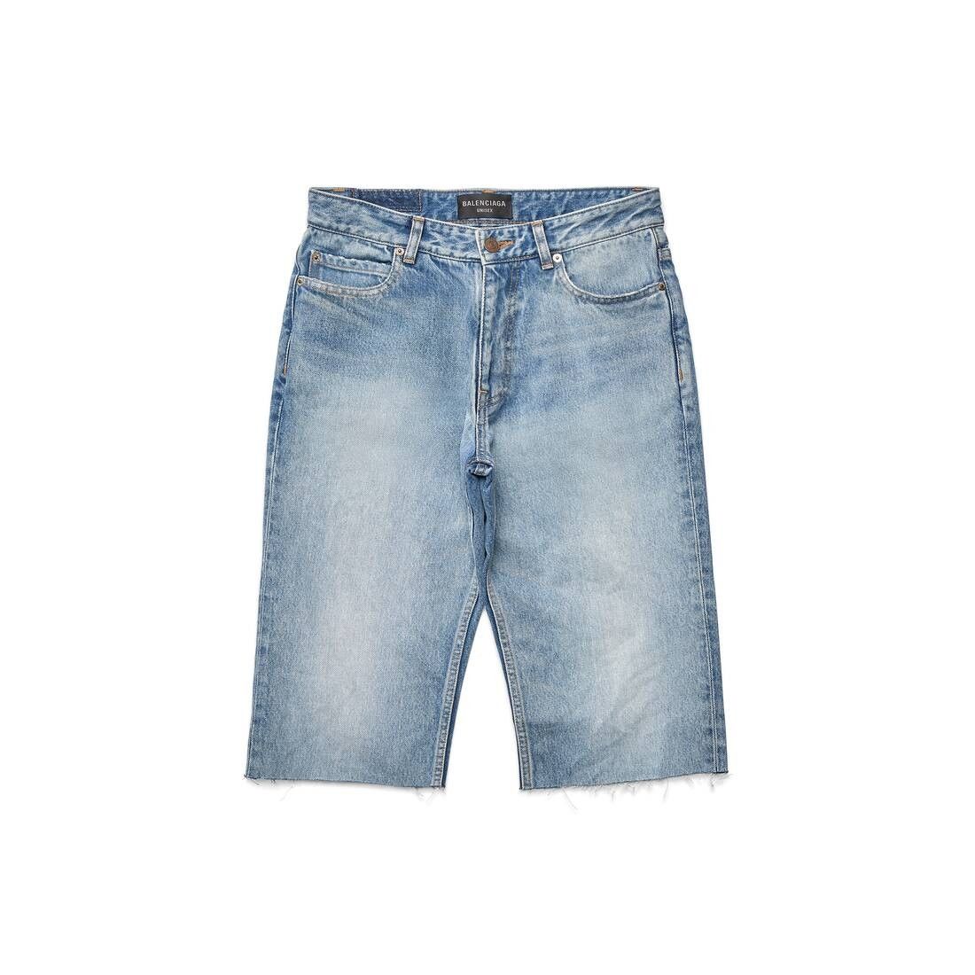 Balenciaga o1bcso1str0625 Slim Shorts in Blue Size US 32 / EU 48 - 1 Thumbnail