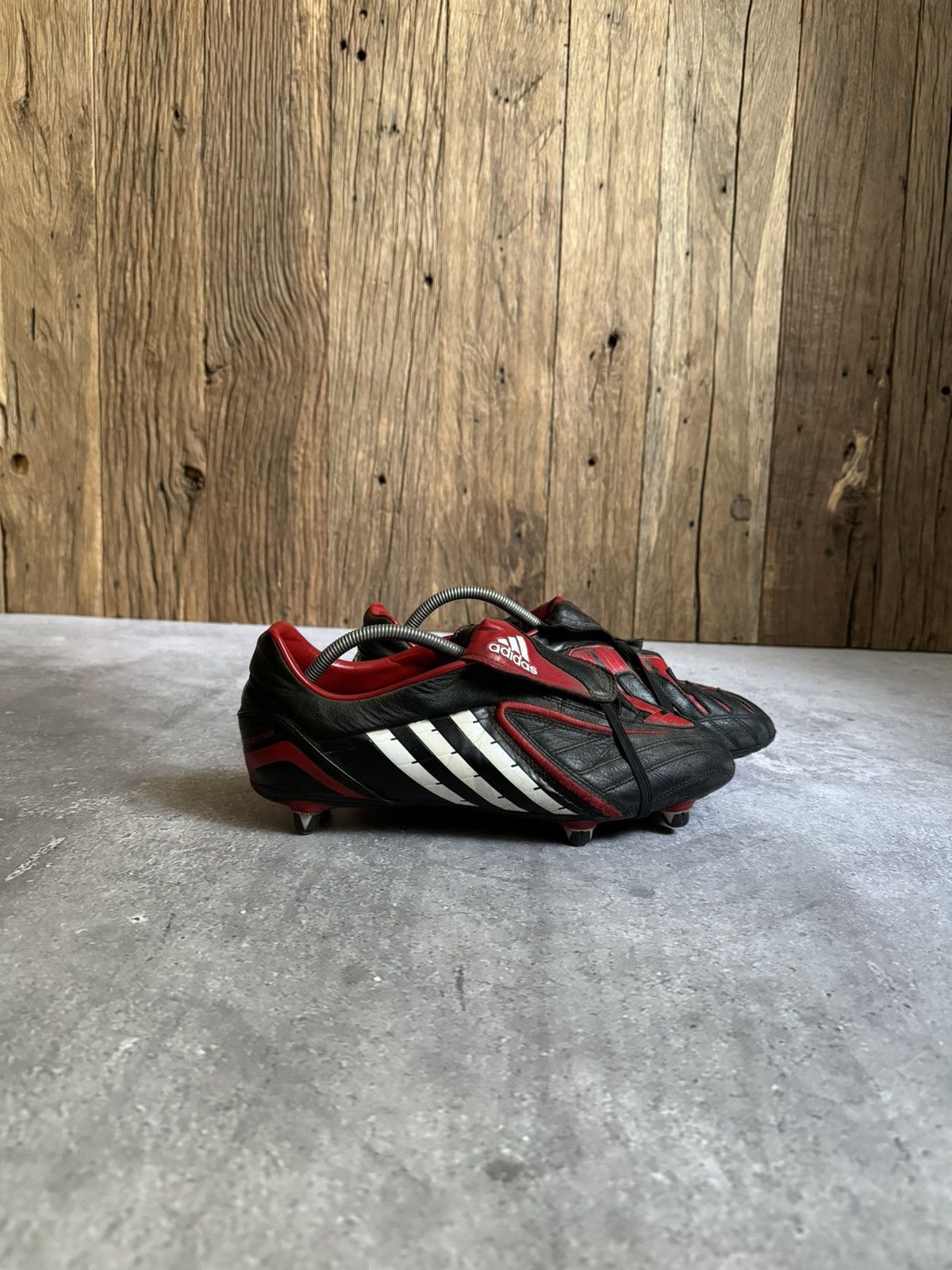 Adidas × David Beckham × Vintage 2009 Adidas Predator Powerswerve X-TRX SG Football Boots Size US 10.5 / EU 43-44 - 4 Thumbnail