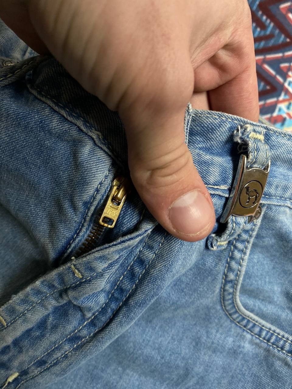 Camel × Vintage Camel Collection Jeans Straight Classic Pant Size US 28 / EU 44 - 5 Thumbnail