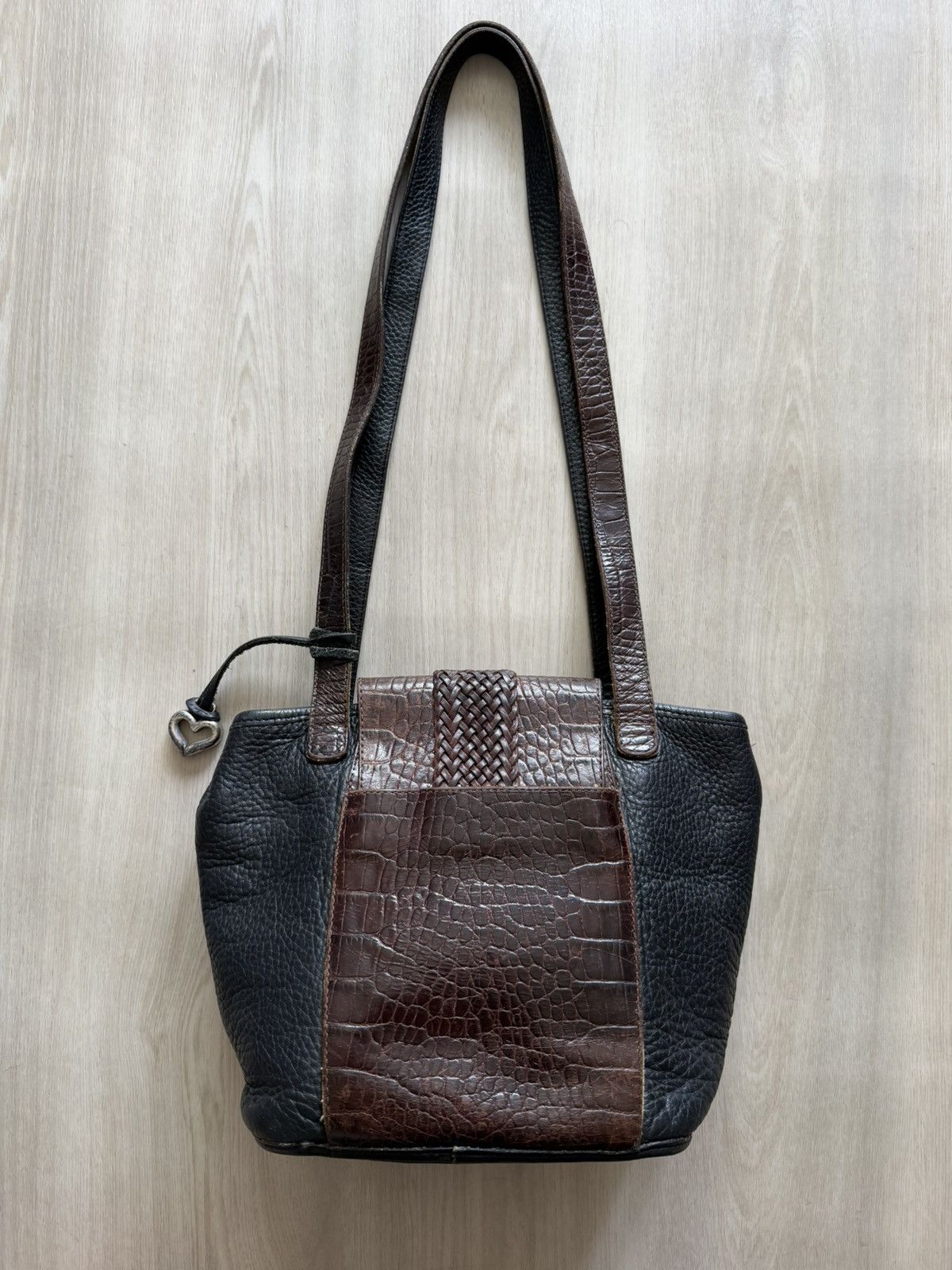 Brighton Vtg Brighton Leather Handbag Purse Crossbody Shoulder Bag Size ONE SIZE - 5 Thumbnail