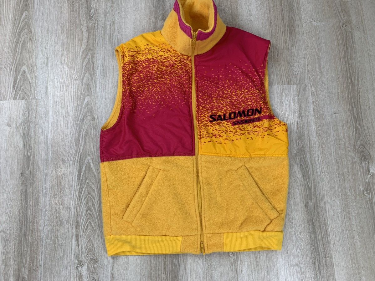 Helly Hansen × Salomon × The North Face Womens vintage fleece vest Salomon Size M Size M / US 6-8 / IT 42-44 - 2 Thumbnail