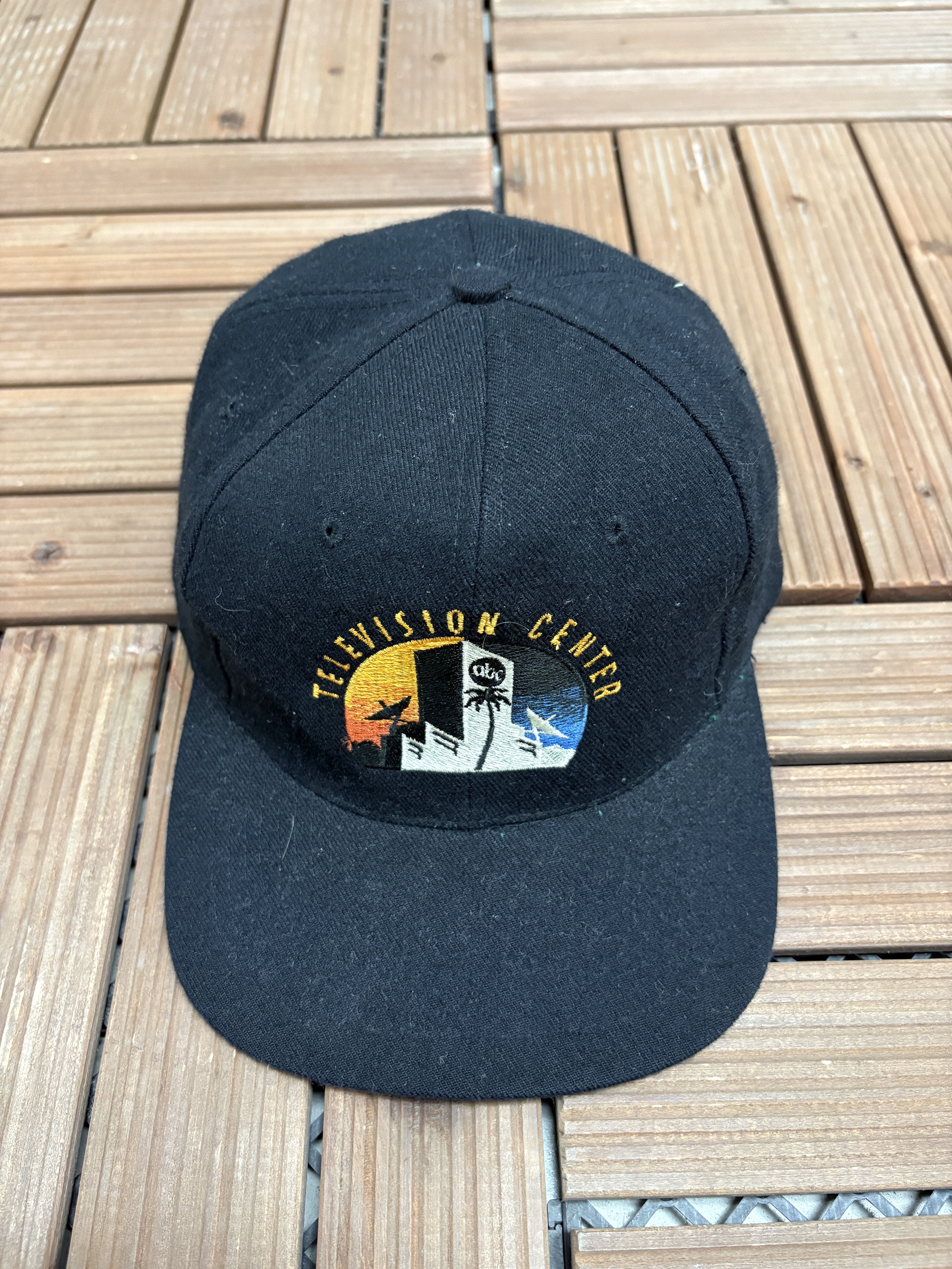Vintage ABC Television Center Vintage Black Snap Back Hat Cap Size ONE SIZE - 2 Thumbnail
