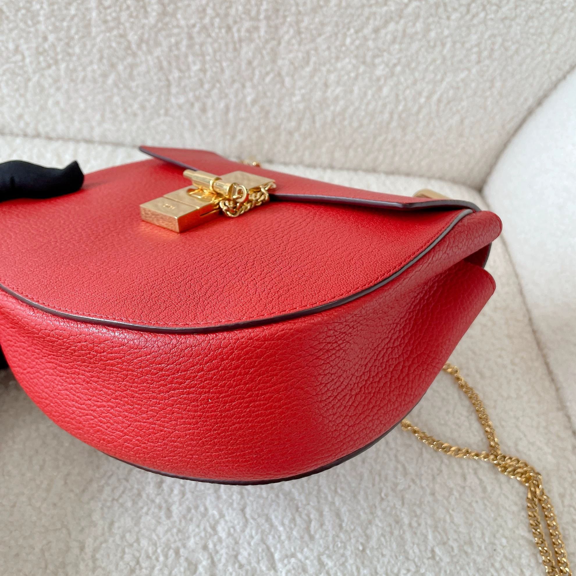Chloe Chloe Red Drew Bag Vintage Size ONE SIZE - 7 Thumbnail